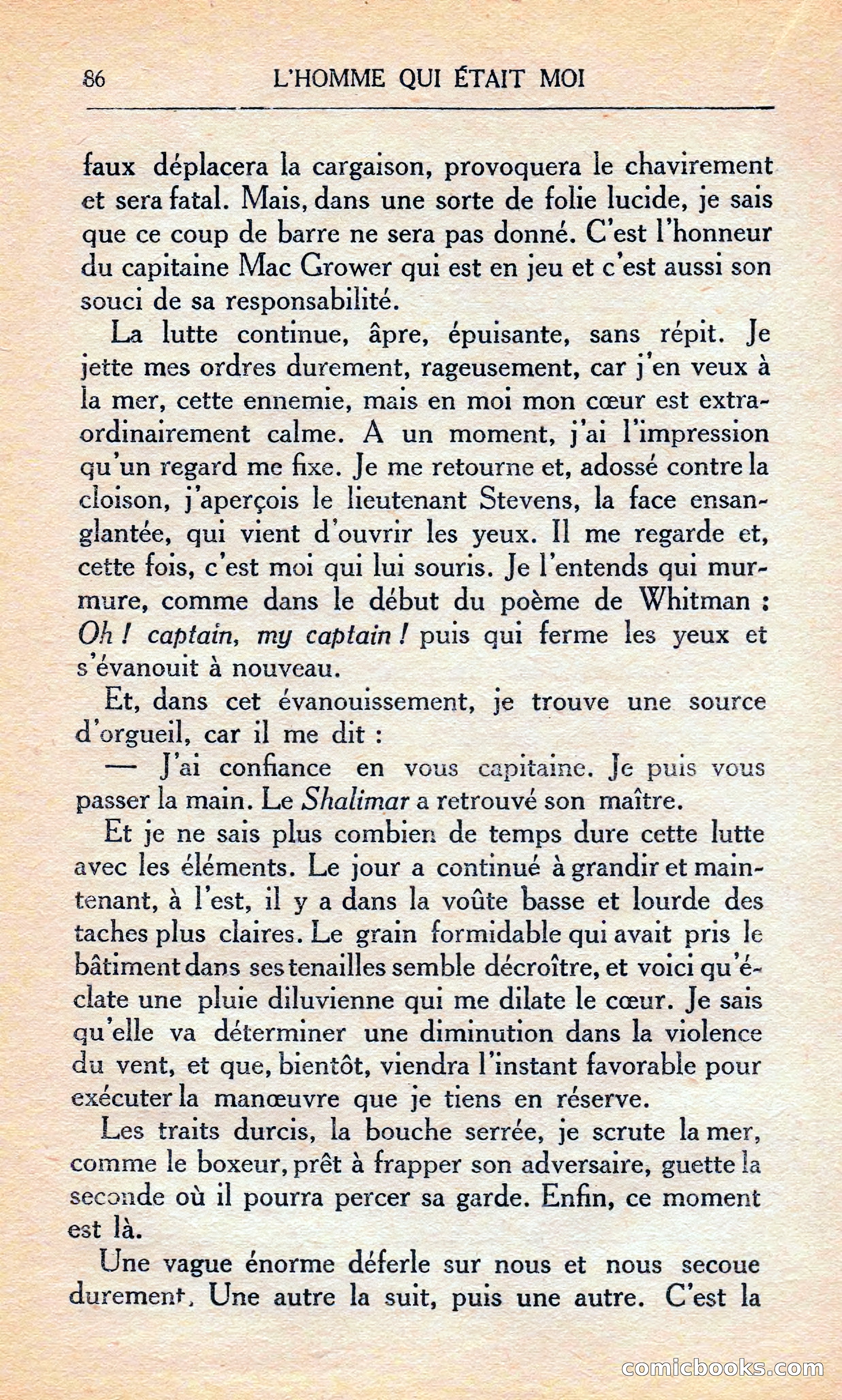 L'homme Qui Était Moi — page 92 of 309