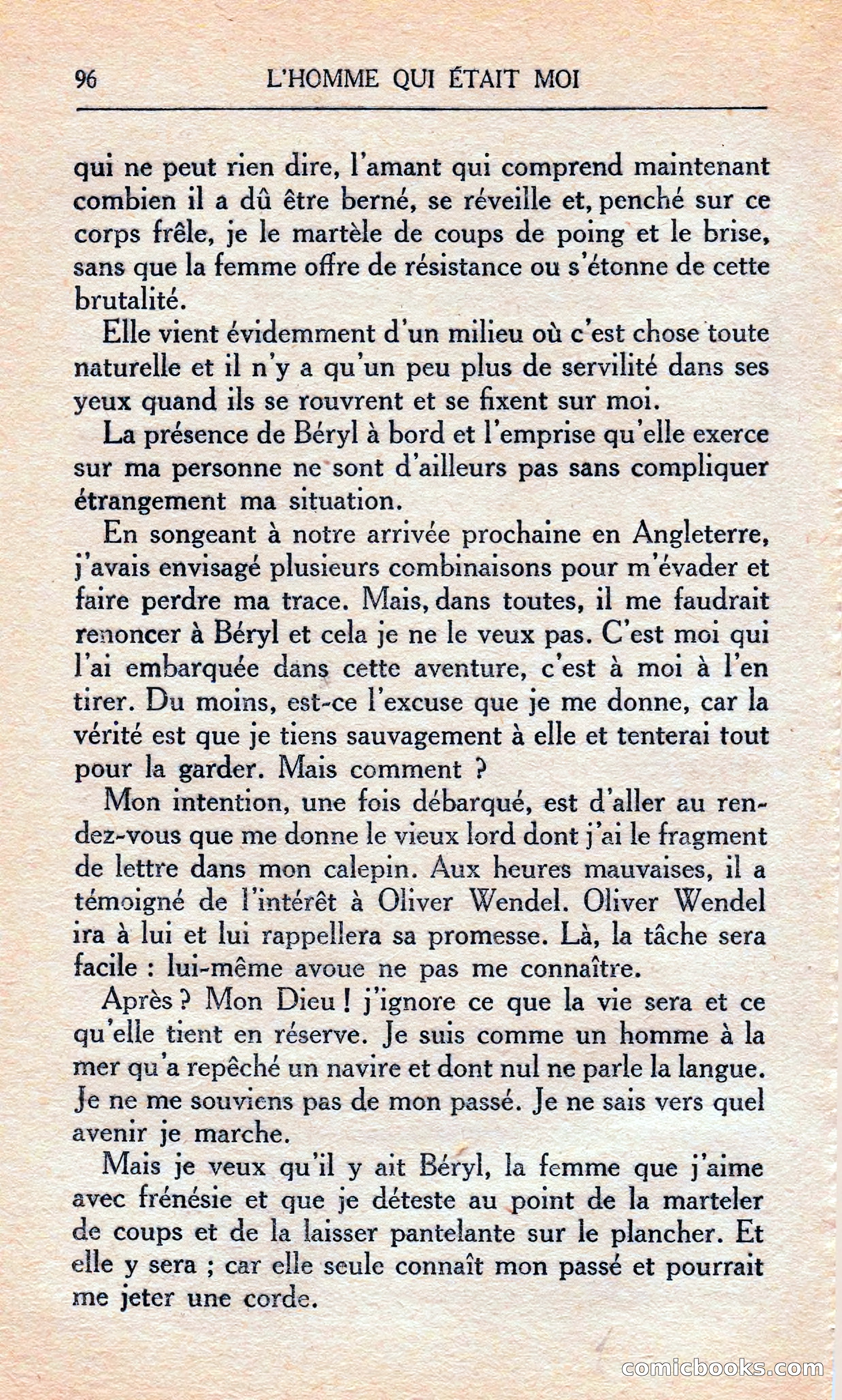 L'homme Qui Était Moi — page 102 of 309