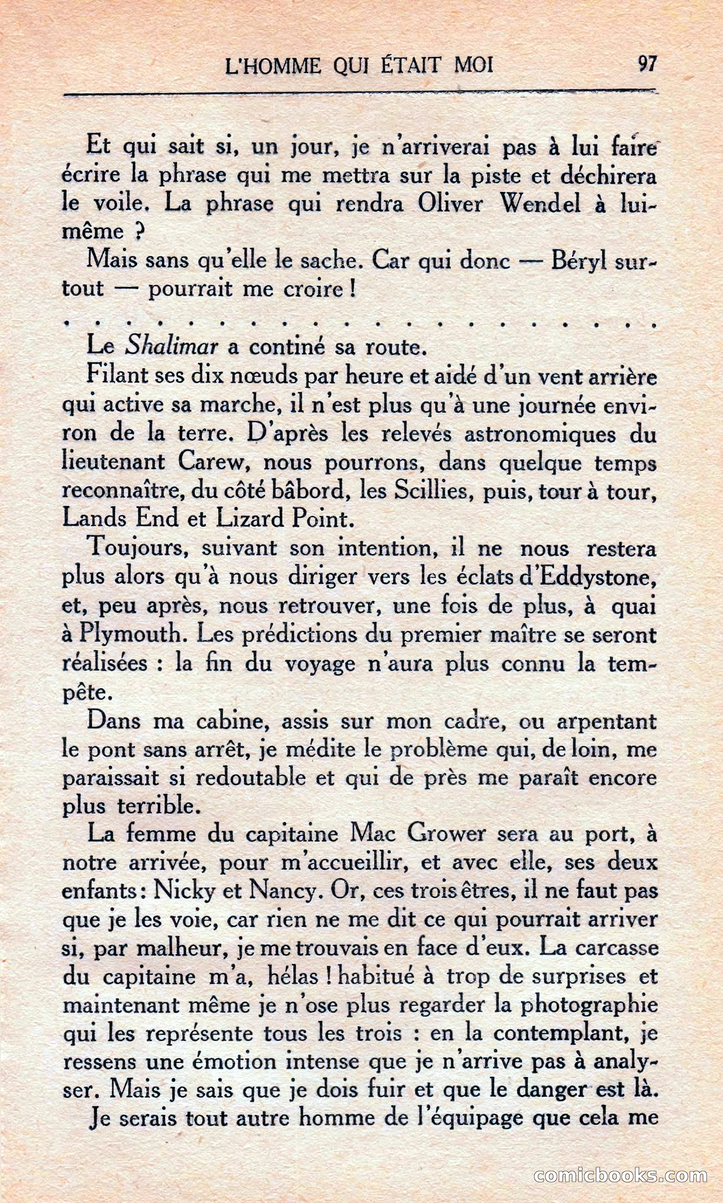 L'homme Qui Était Moi — page 103 of 309