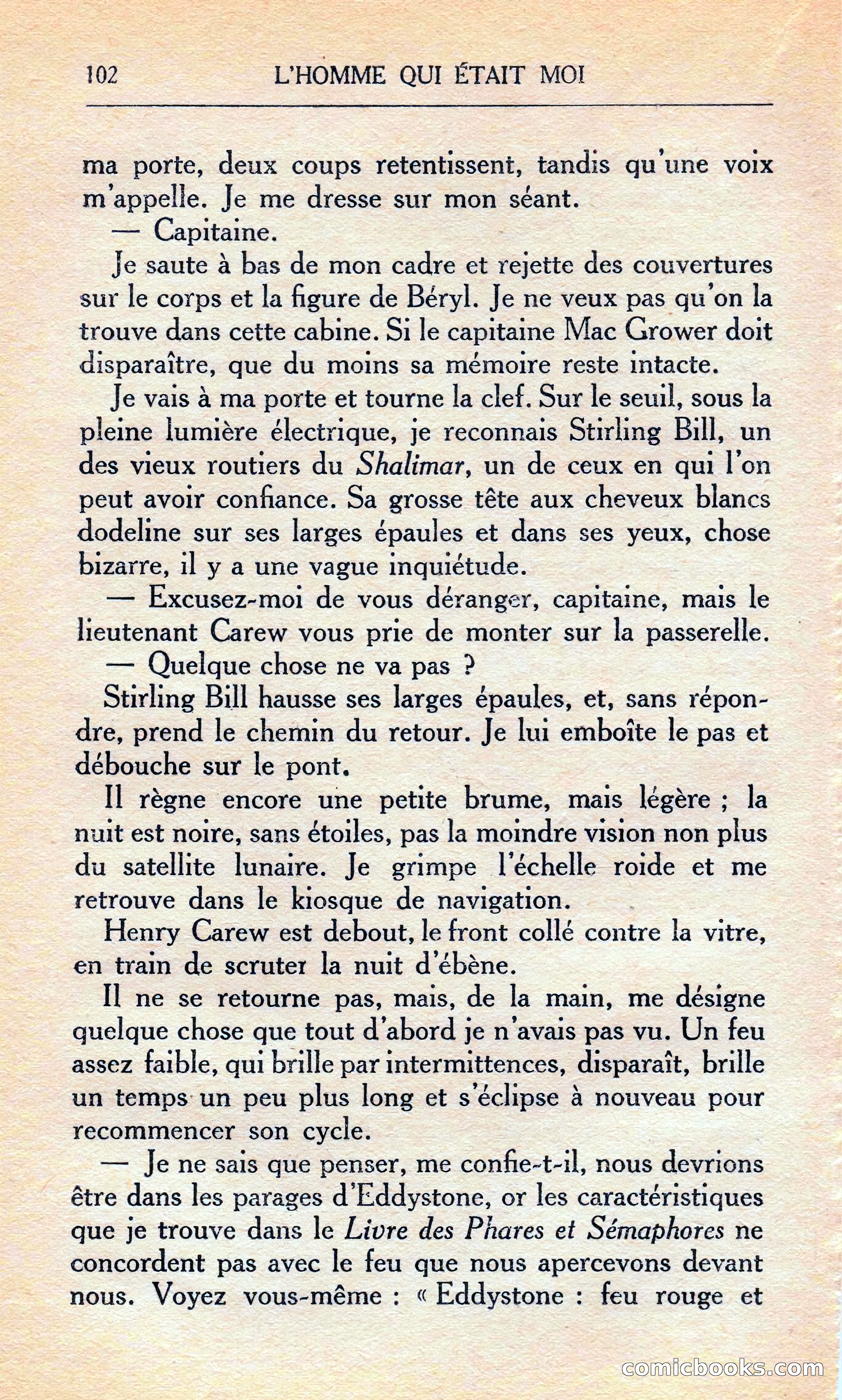 L'homme Qui Était Moi — page 108 of 309
