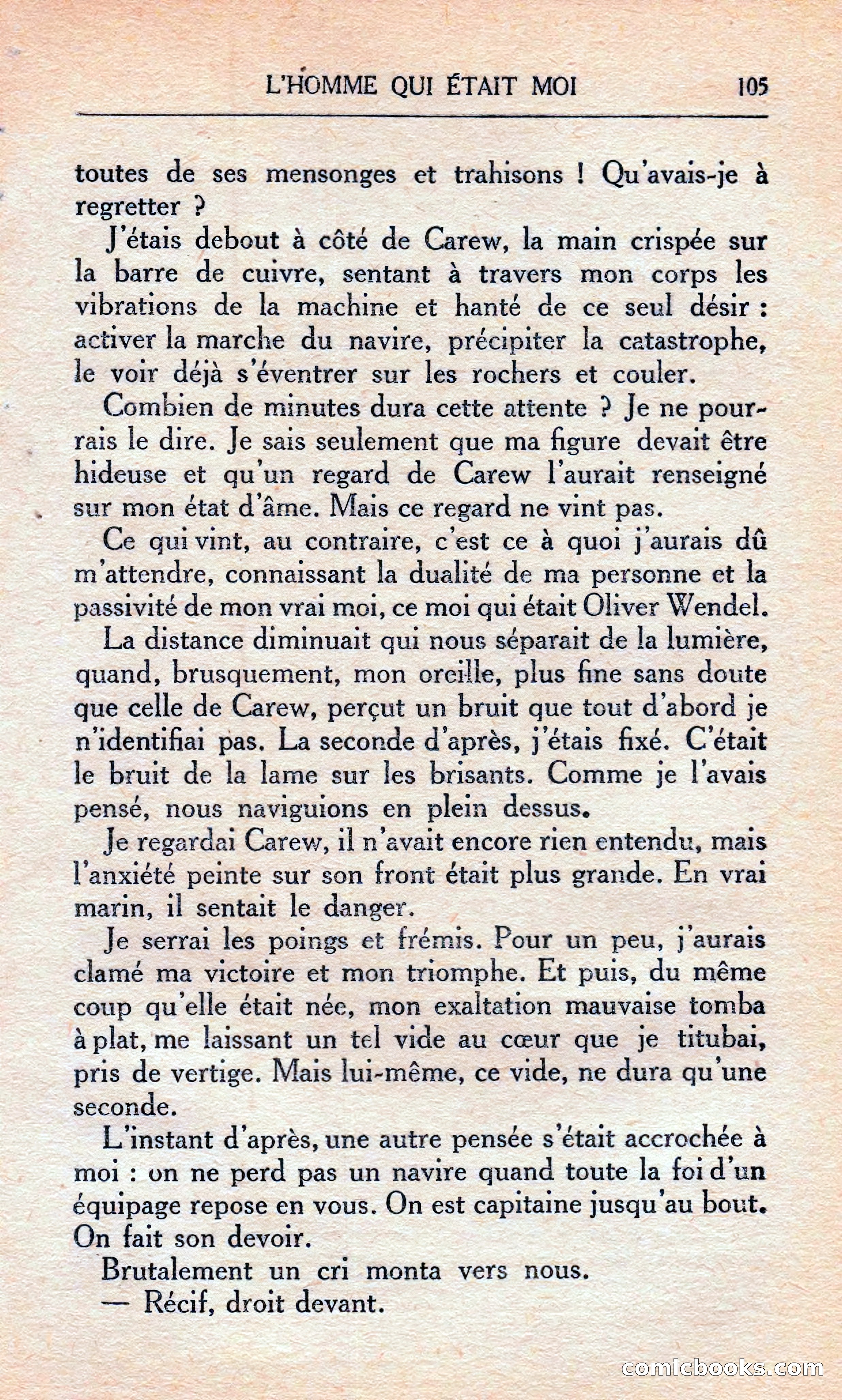 L'homme Qui Était Moi — page 111 of 309
