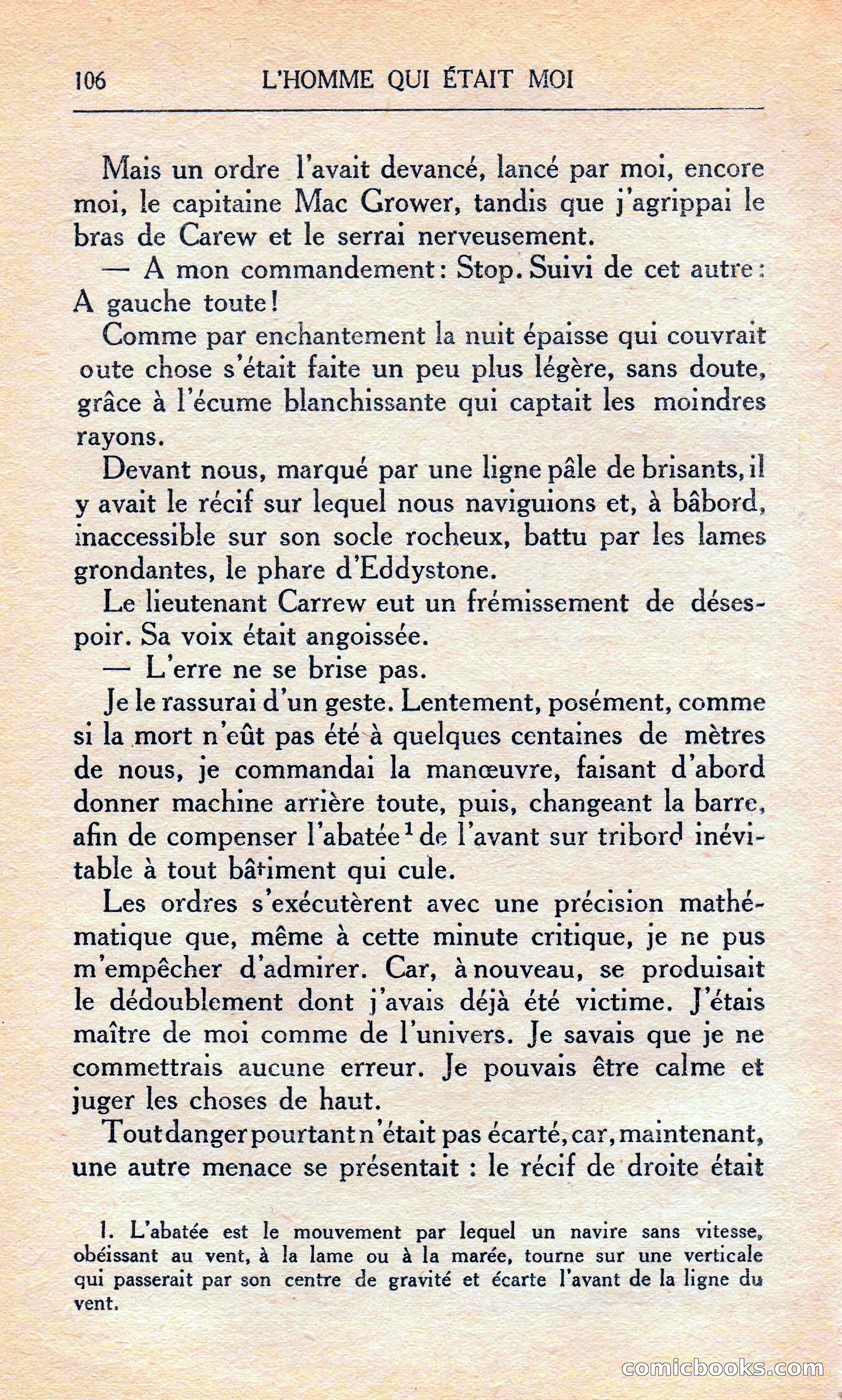 L'homme Qui Était Moi — page 112 of 309