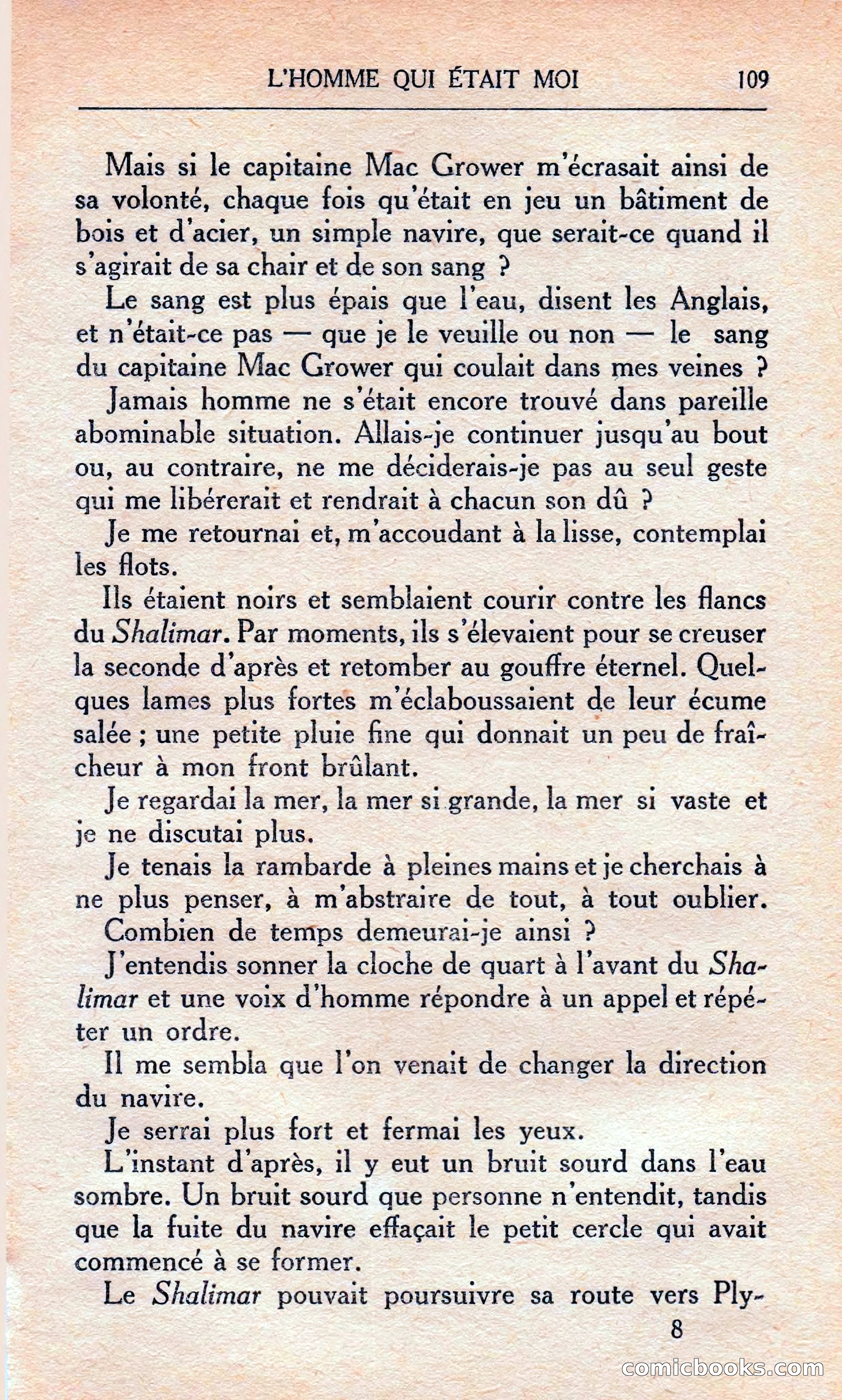 L'homme Qui Était Moi — page 115 of 309