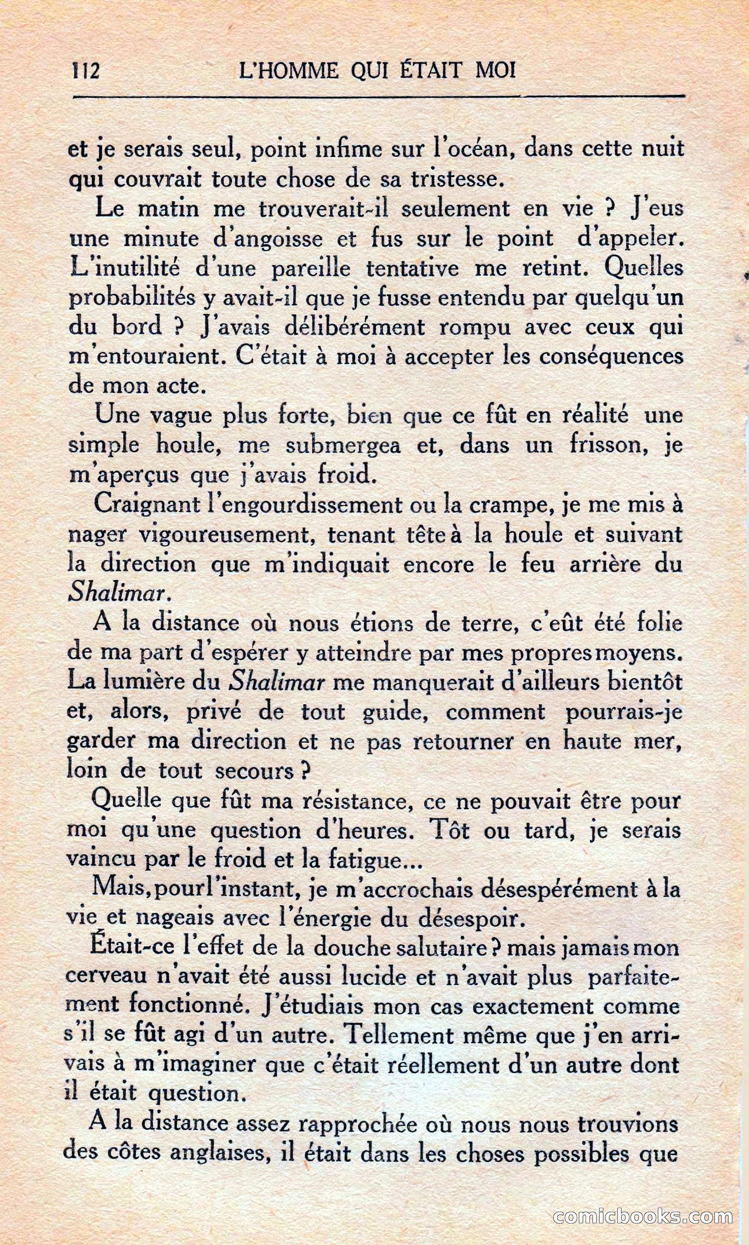 L'homme Qui Était Moi — page 118 of 309