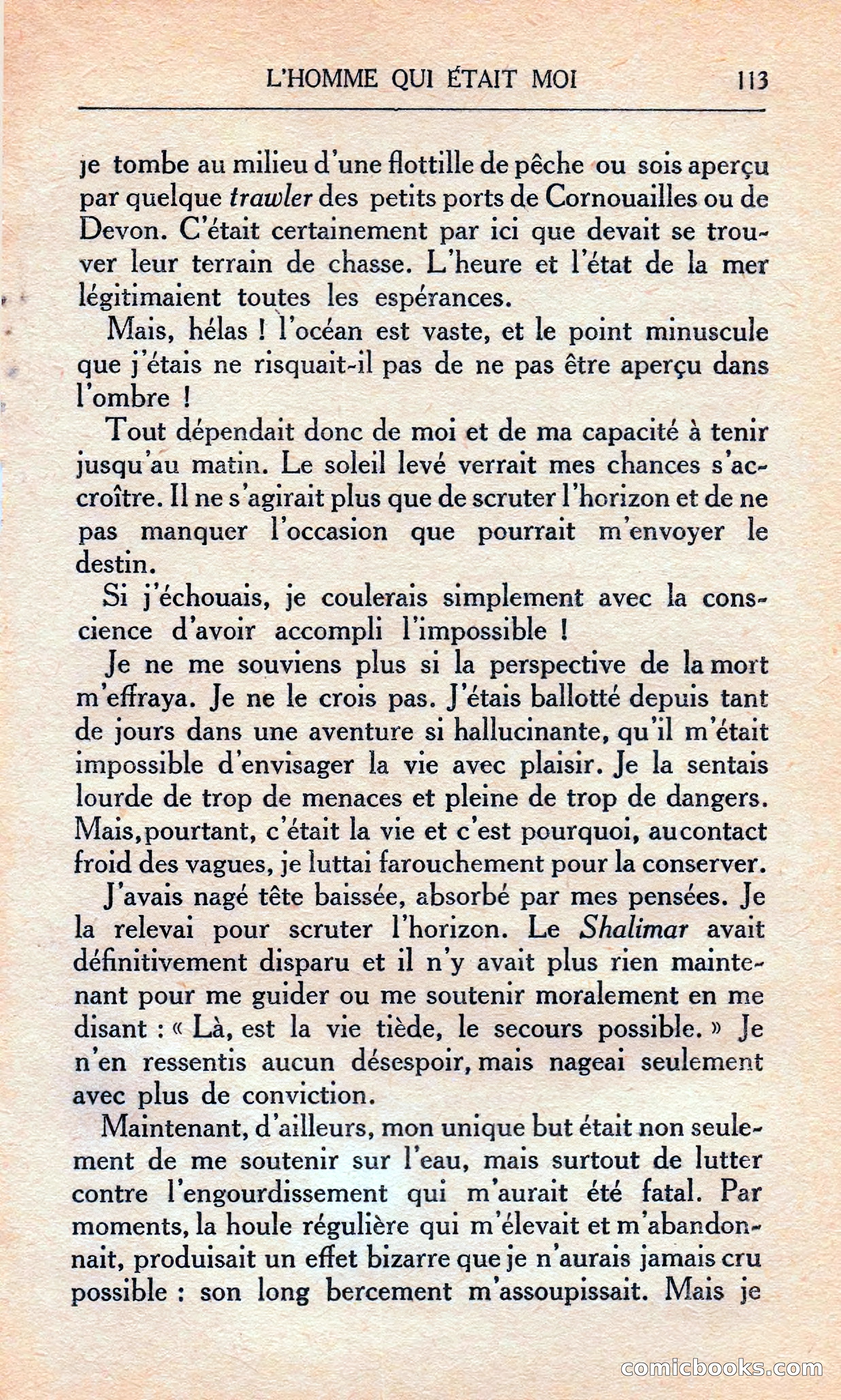 L'homme Qui Était Moi — page 119 of 309