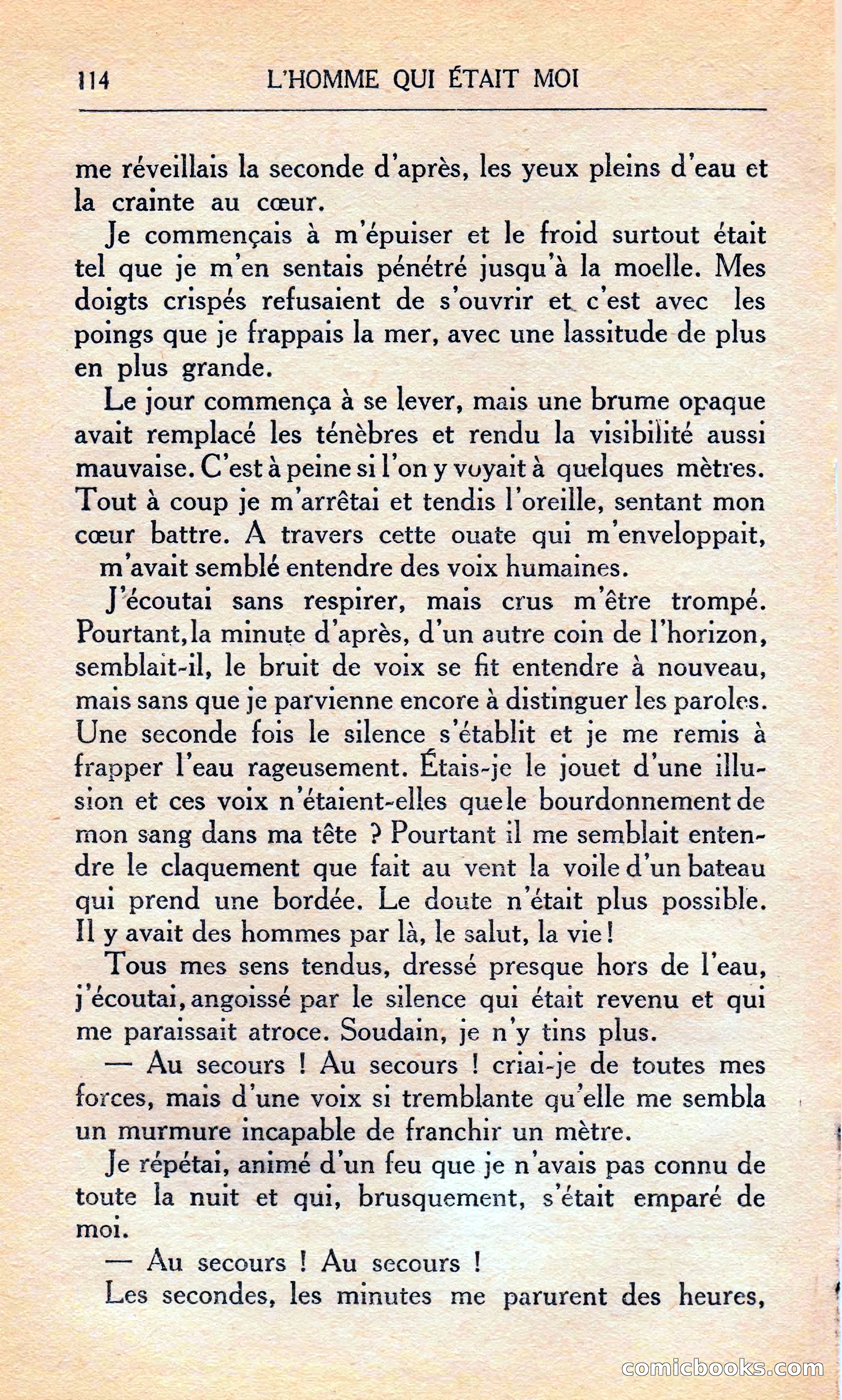 L'homme Qui Était Moi — page 120 of 309