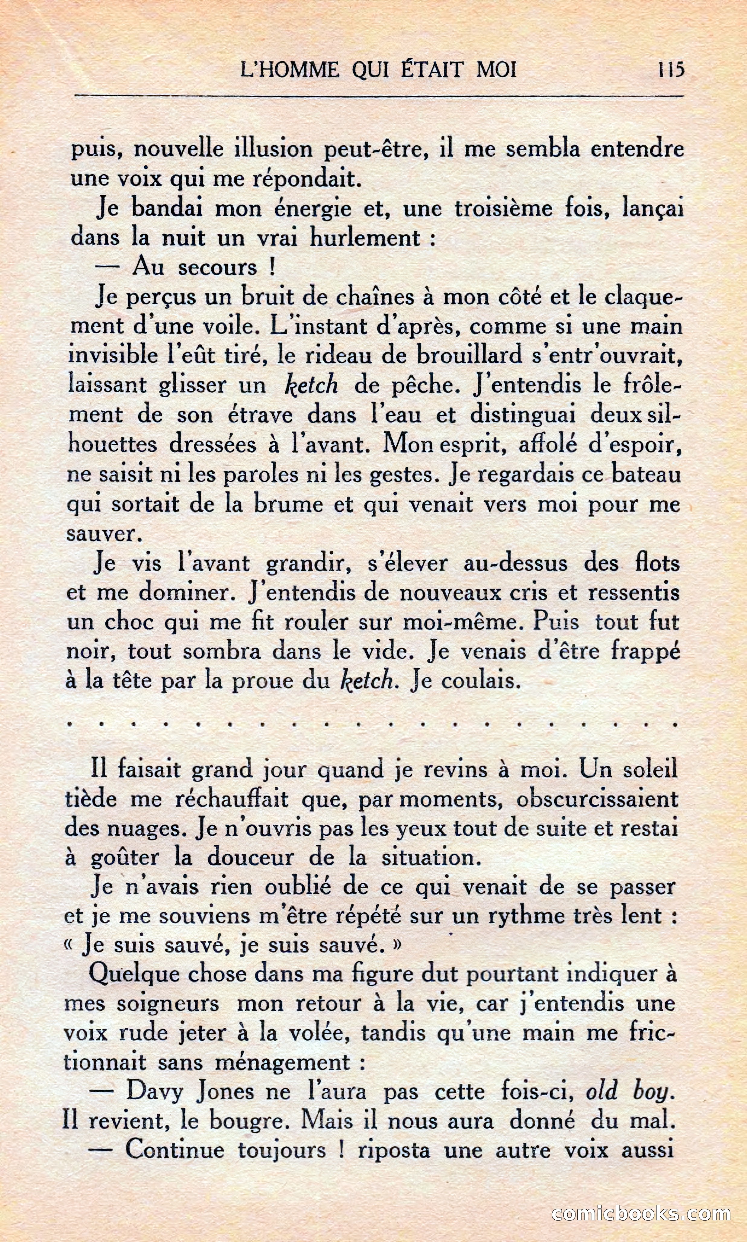 L'homme Qui Était Moi — page 121 of 309