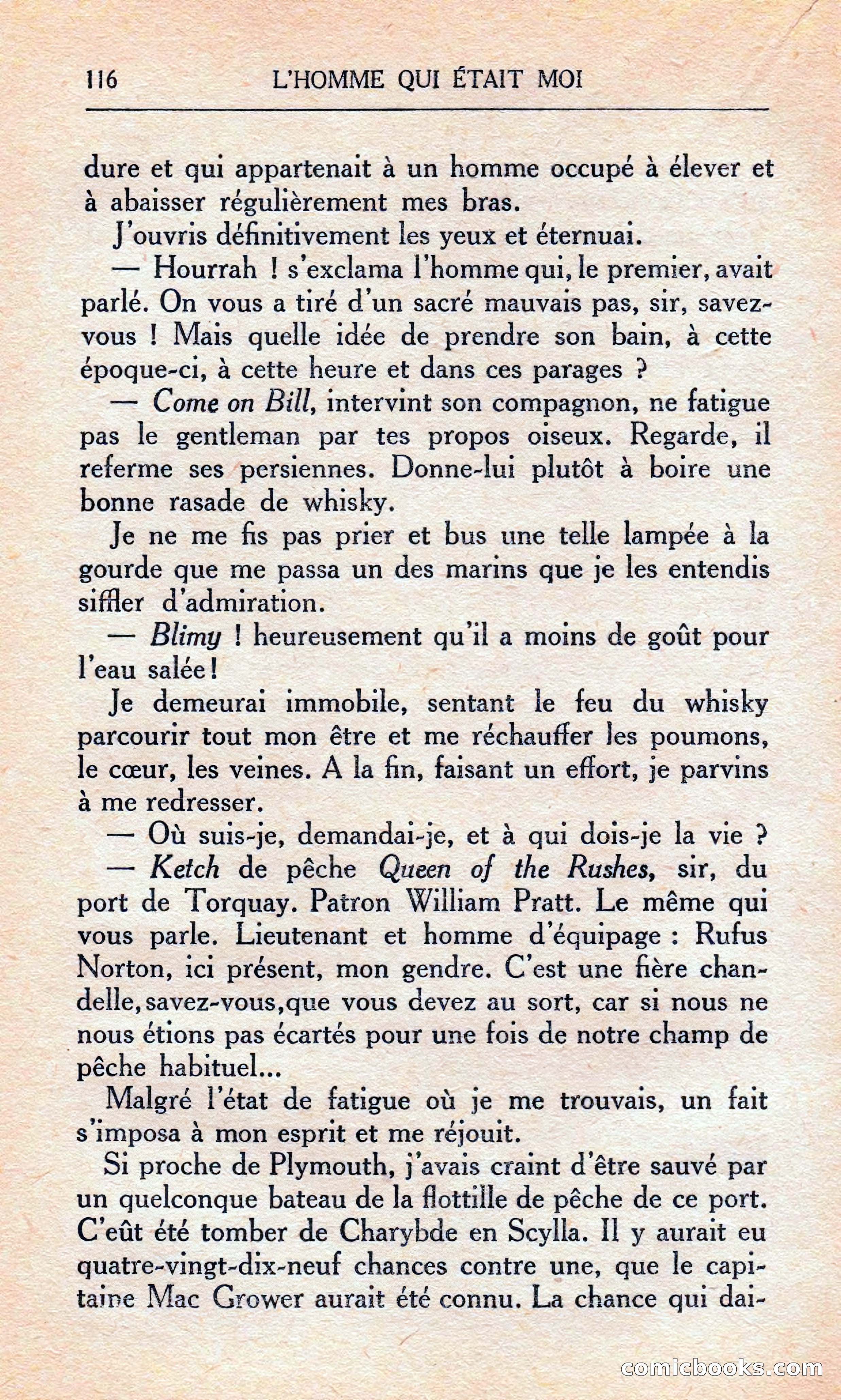 L'homme Qui Était Moi — page 122 of 309