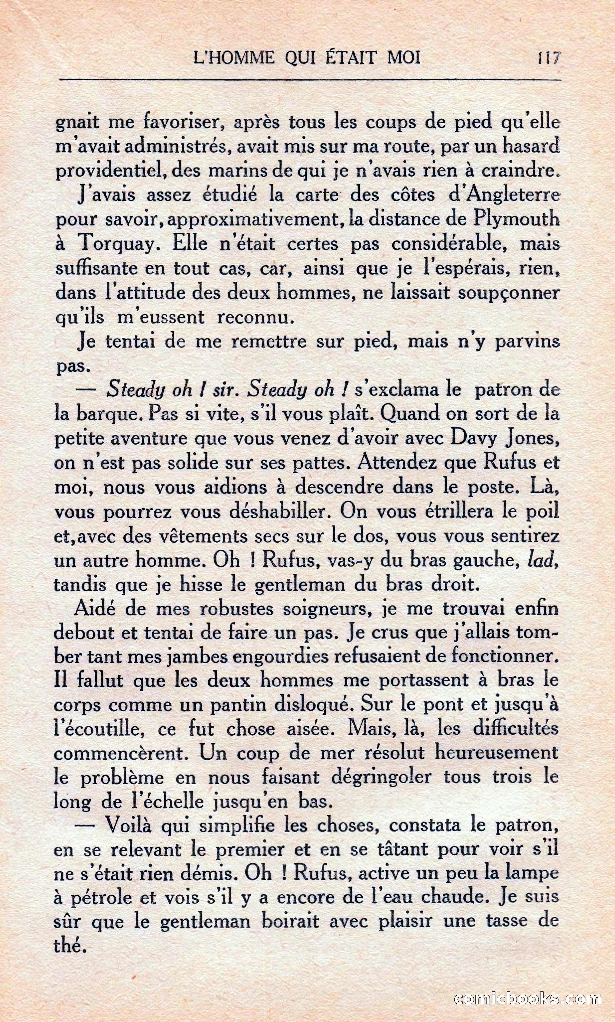 L'homme Qui Était Moi — page 123 of 309