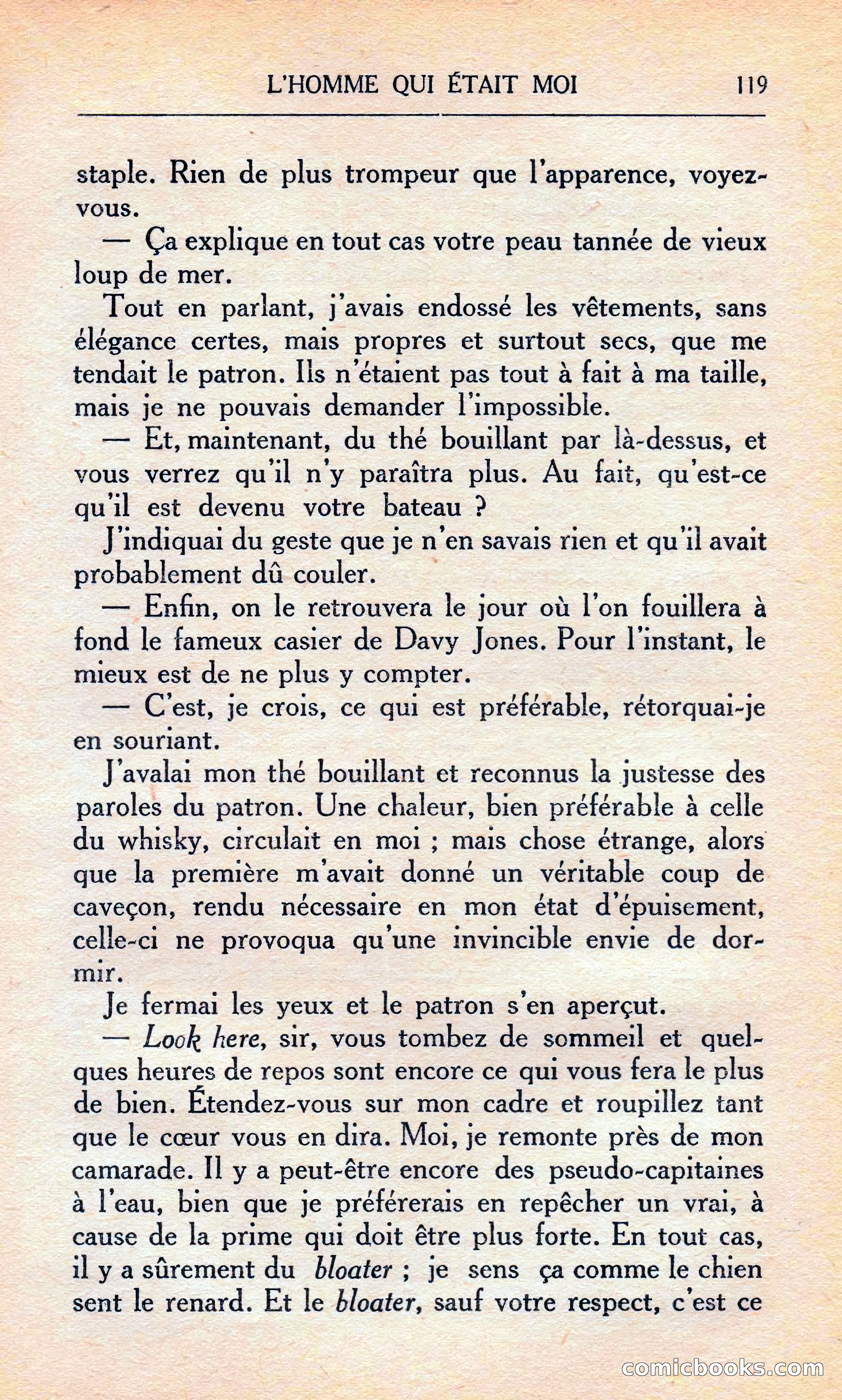 L'homme Qui Était Moi — page 125 of 309