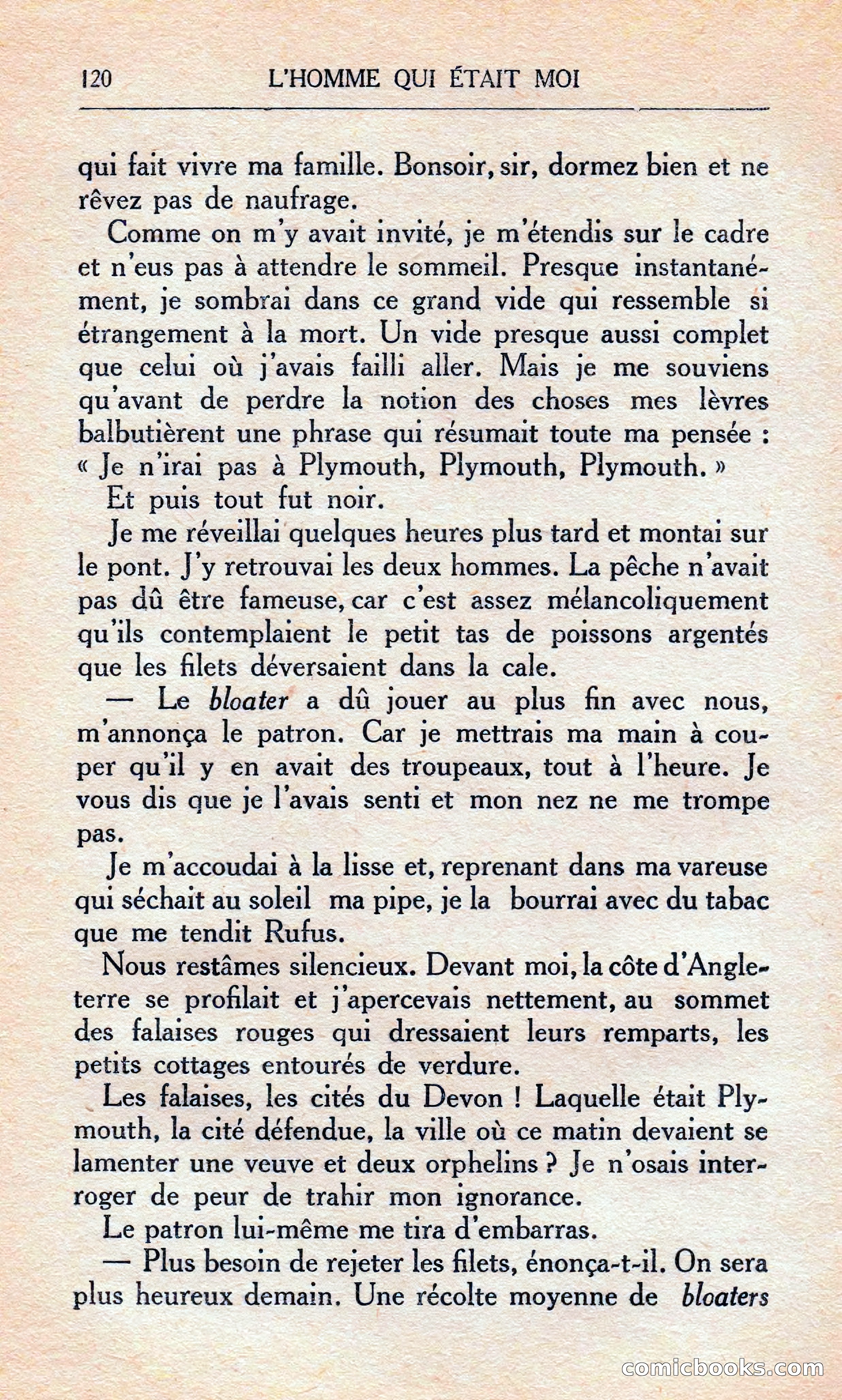 L'homme Qui Était Moi — page 126 of 309