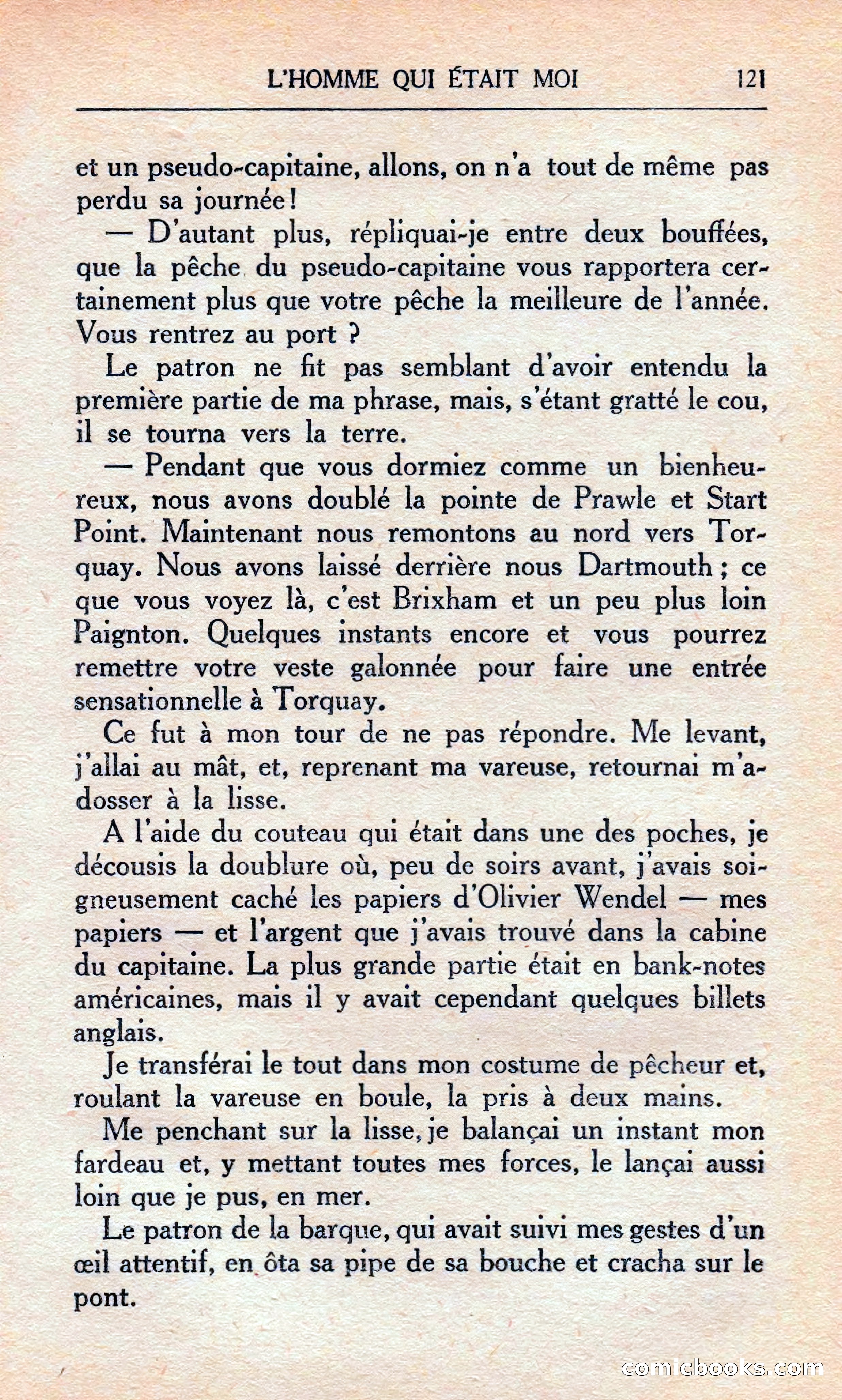 L'homme Qui Était Moi — page 127 of 309