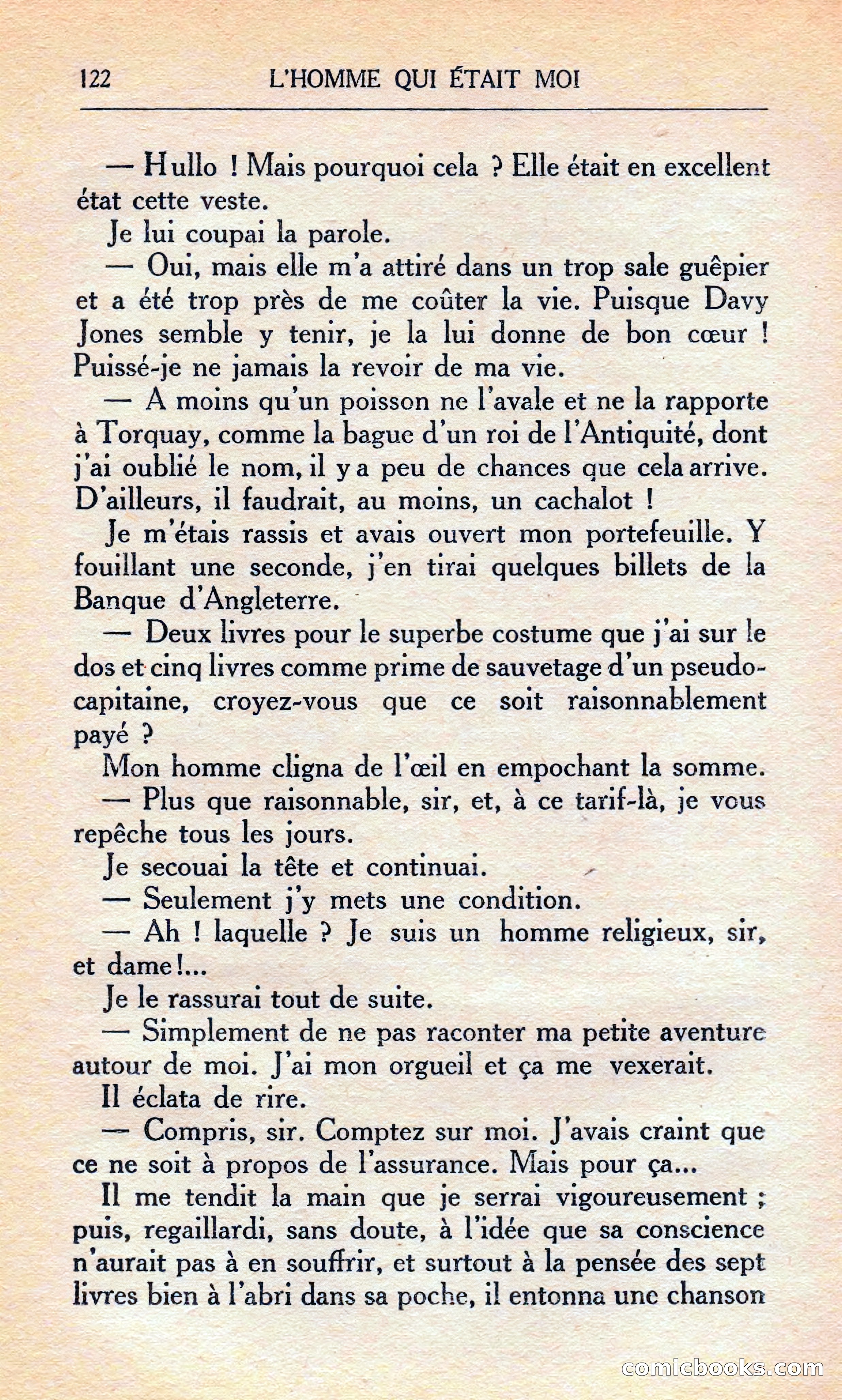 L'homme Qui Était Moi — page 128 of 309