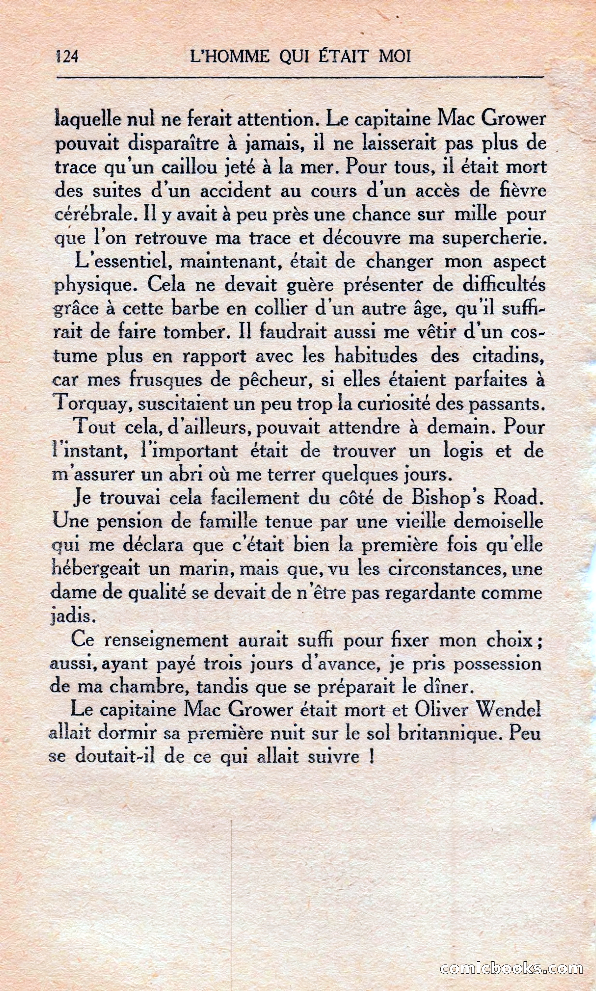 L'homme Qui Était Moi — page 130 of 309