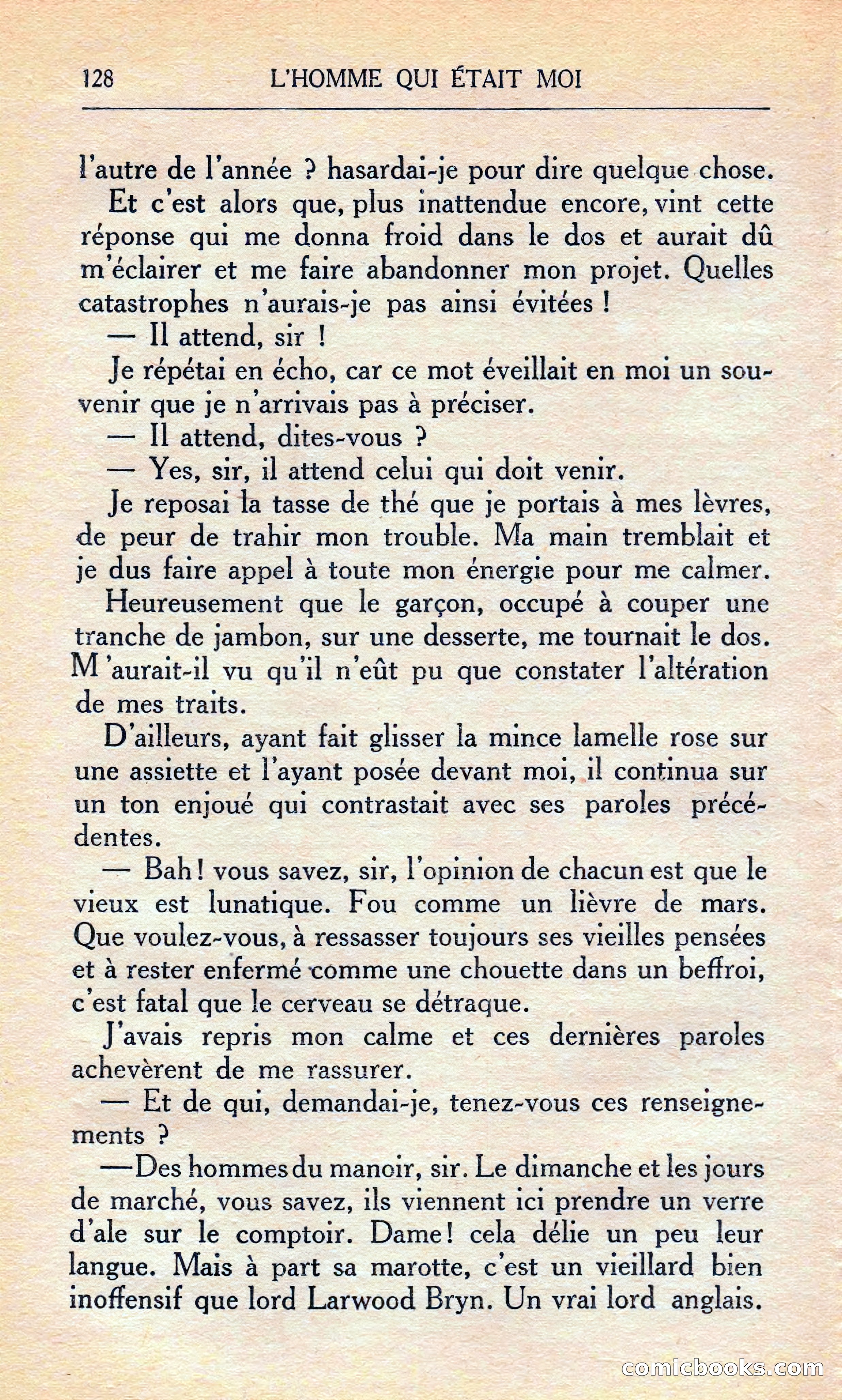 L'homme Qui Était Moi — page 134 of 309