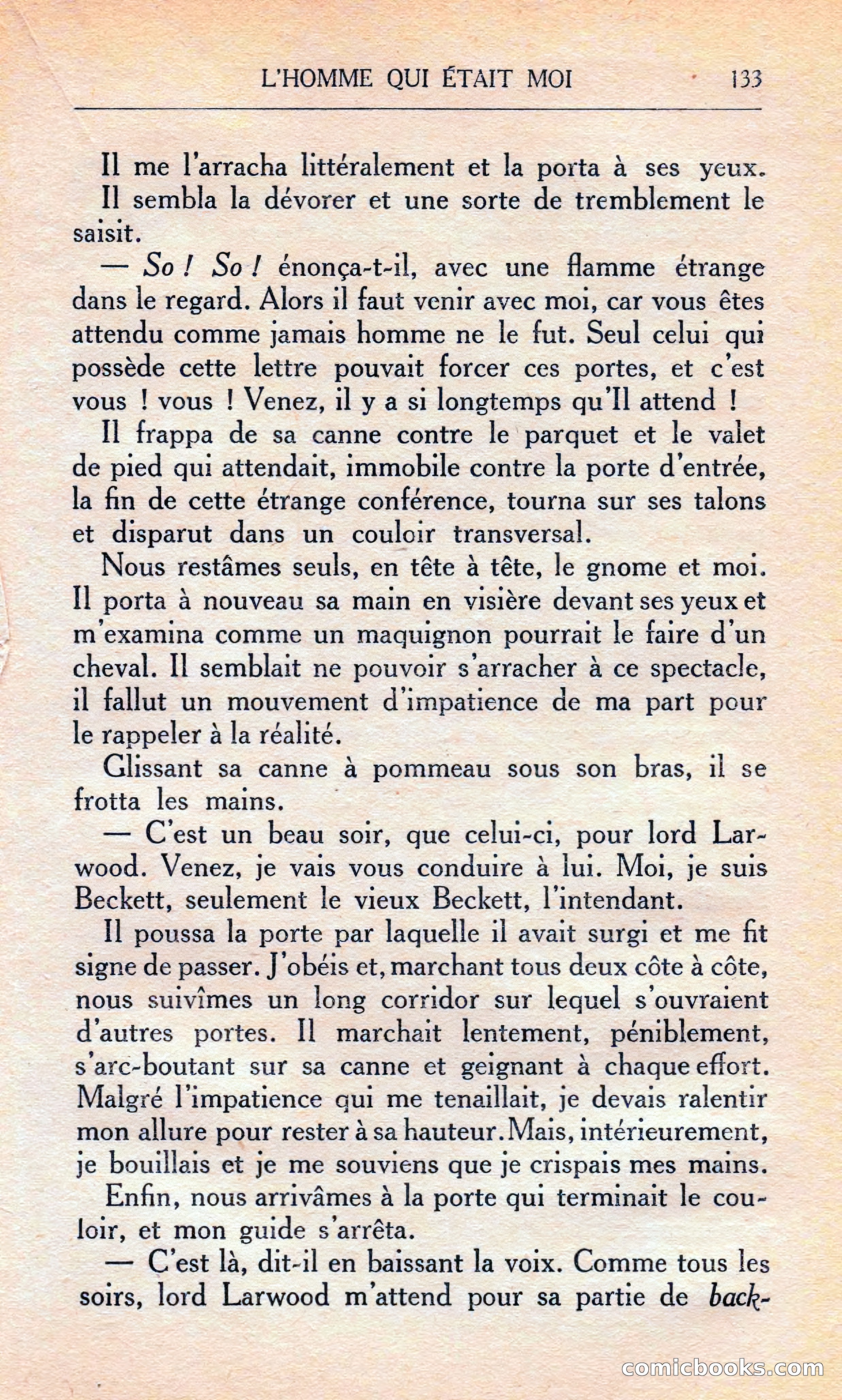 L'homme Qui Était Moi — page 139 of 309