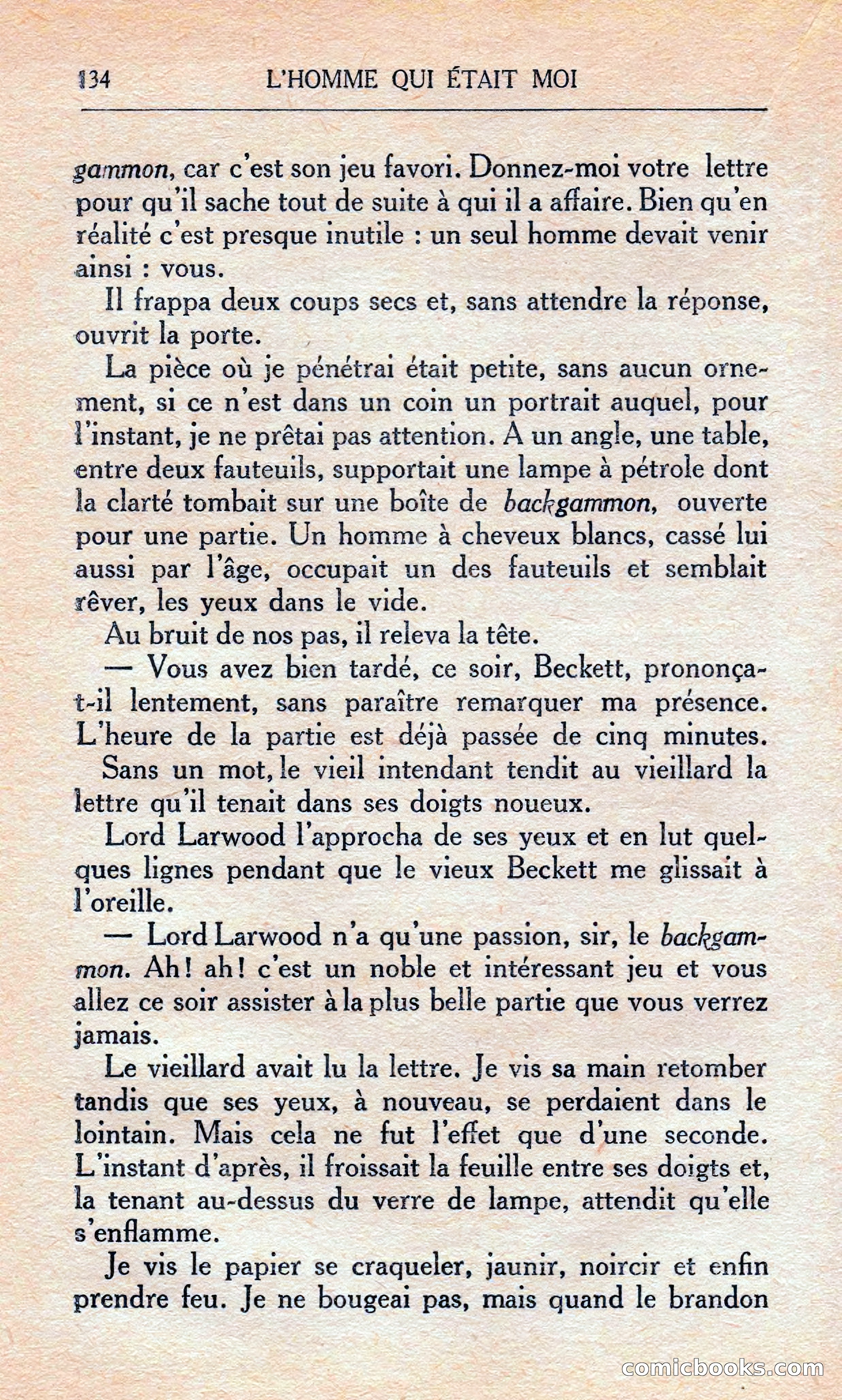 L'homme Qui Était Moi — page 140 of 309