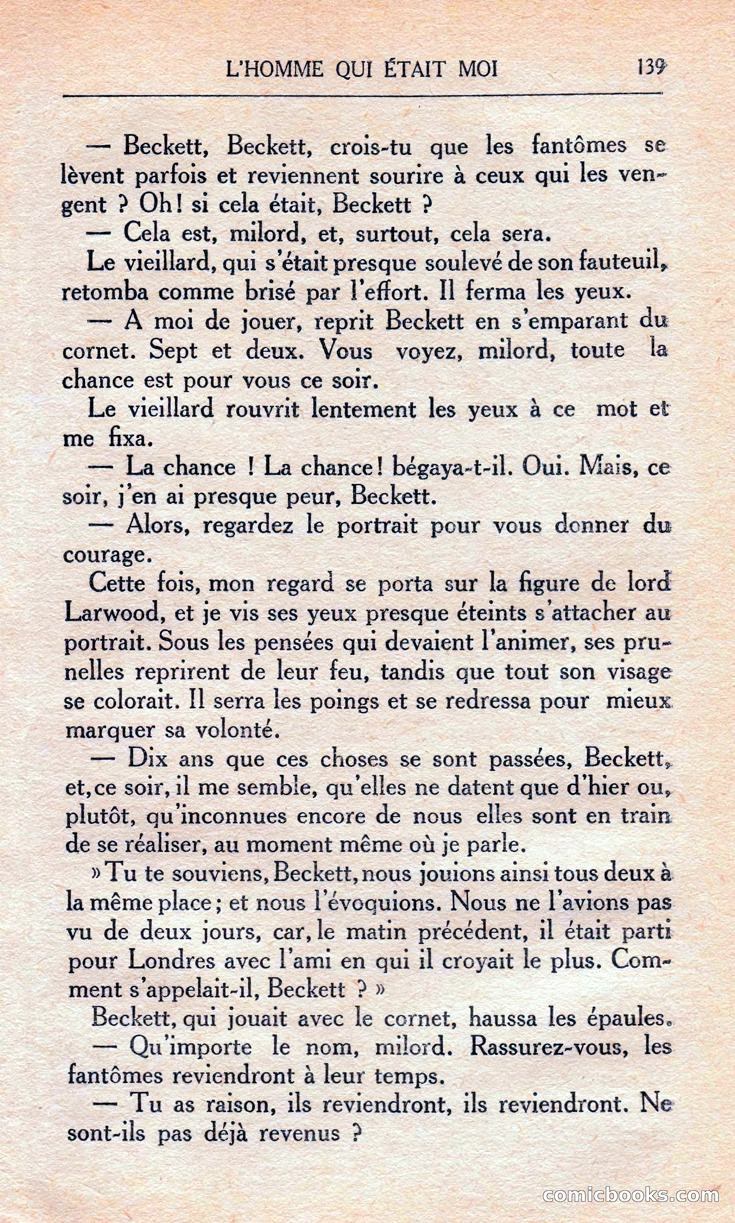L'homme Qui Était Moi — page 145 of 309