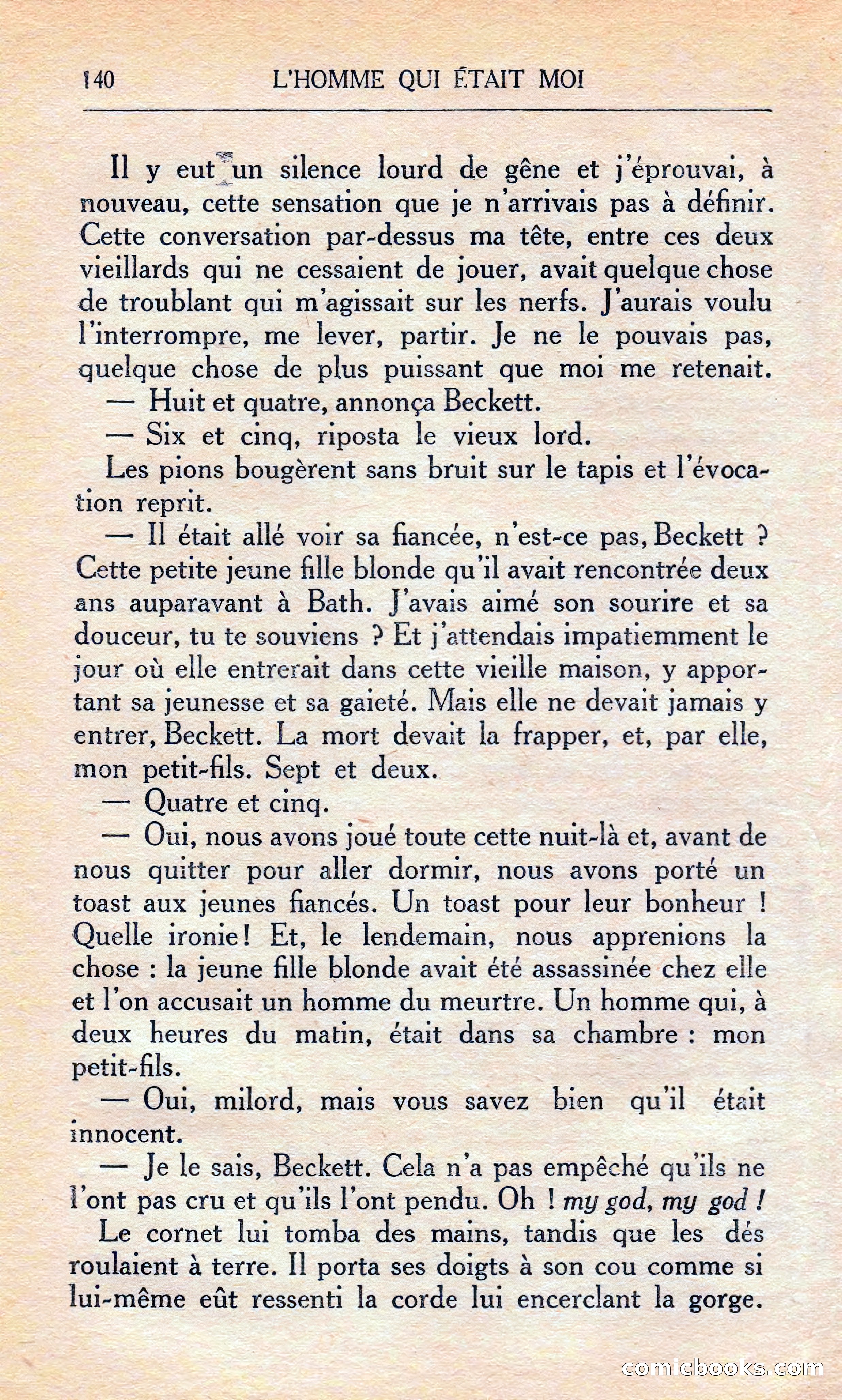 L'homme Qui Était Moi — page 146 of 309