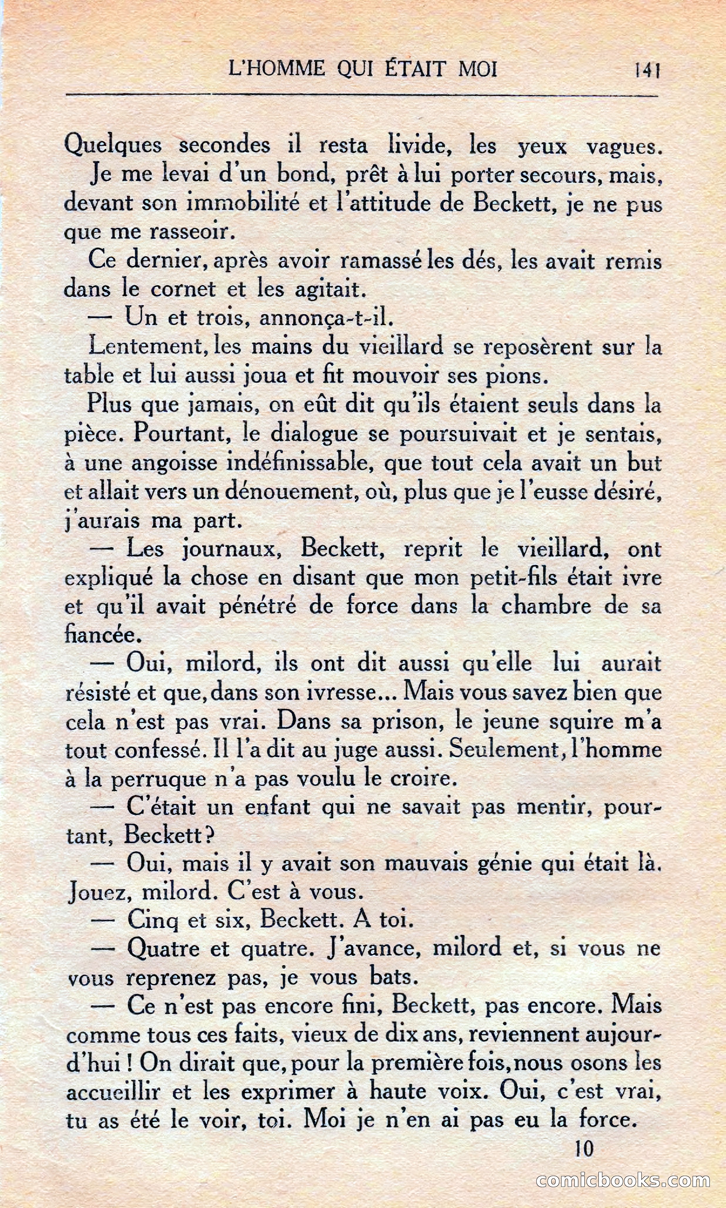 L'homme Qui Était Moi — page 147 of 309