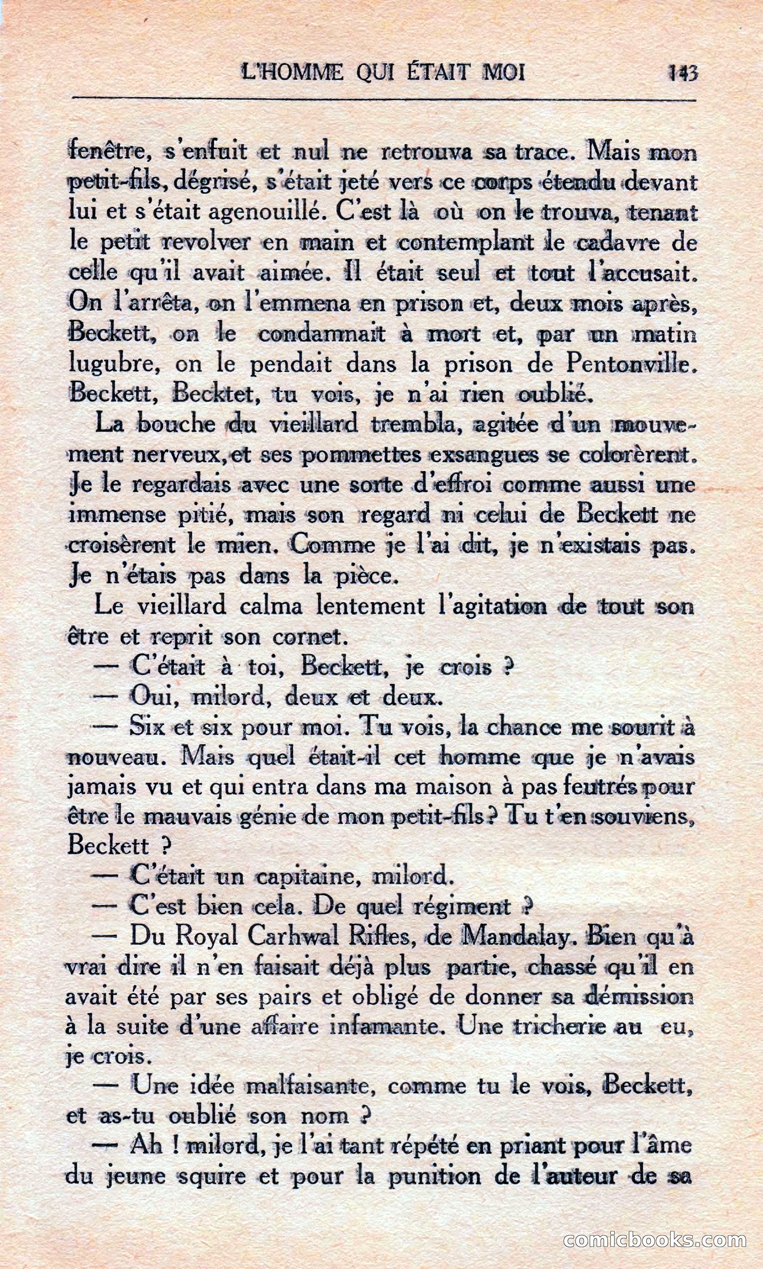 L'homme Qui Était Moi — page 149 of 309