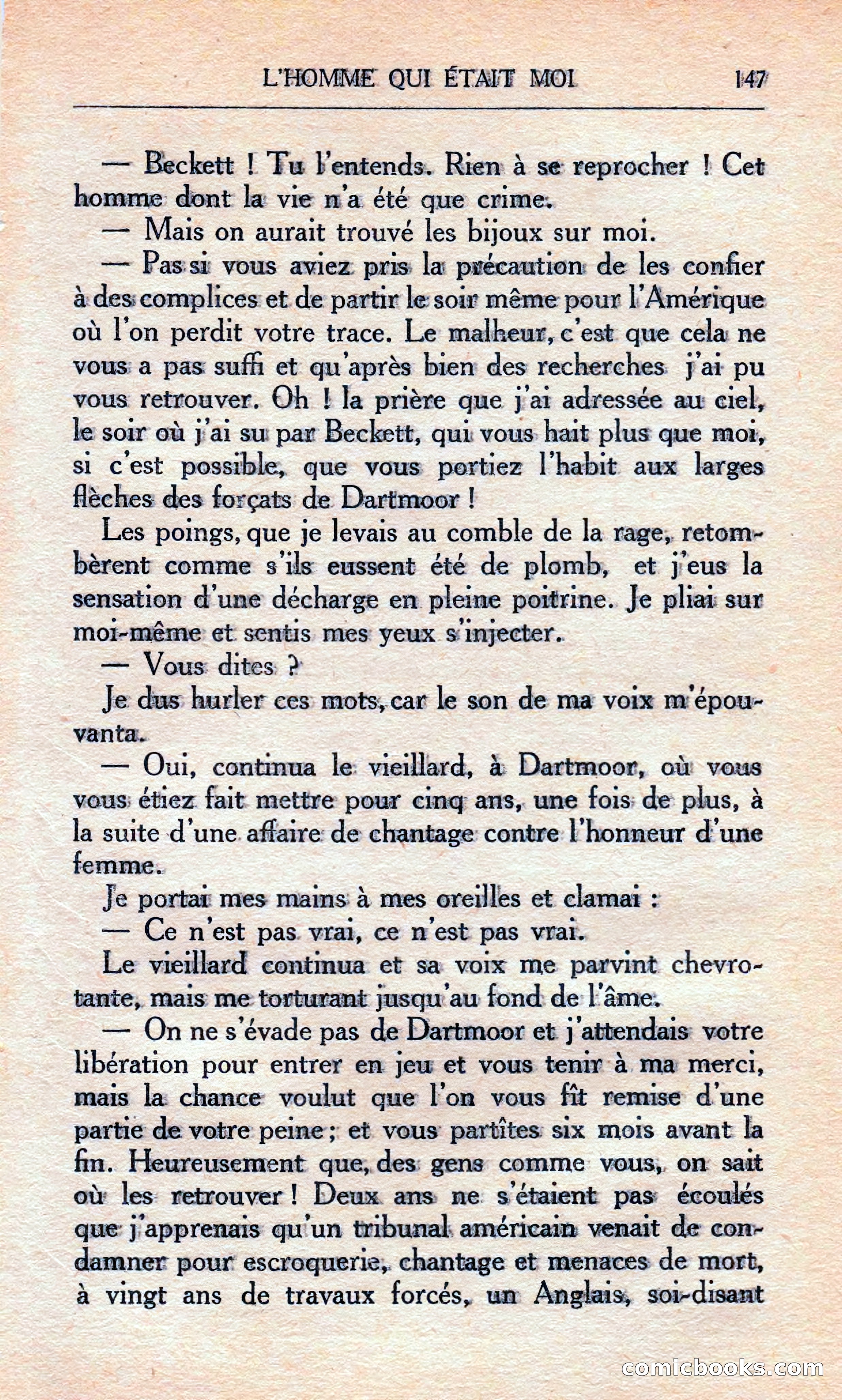 L'homme Qui Était Moi — page 153 of 309