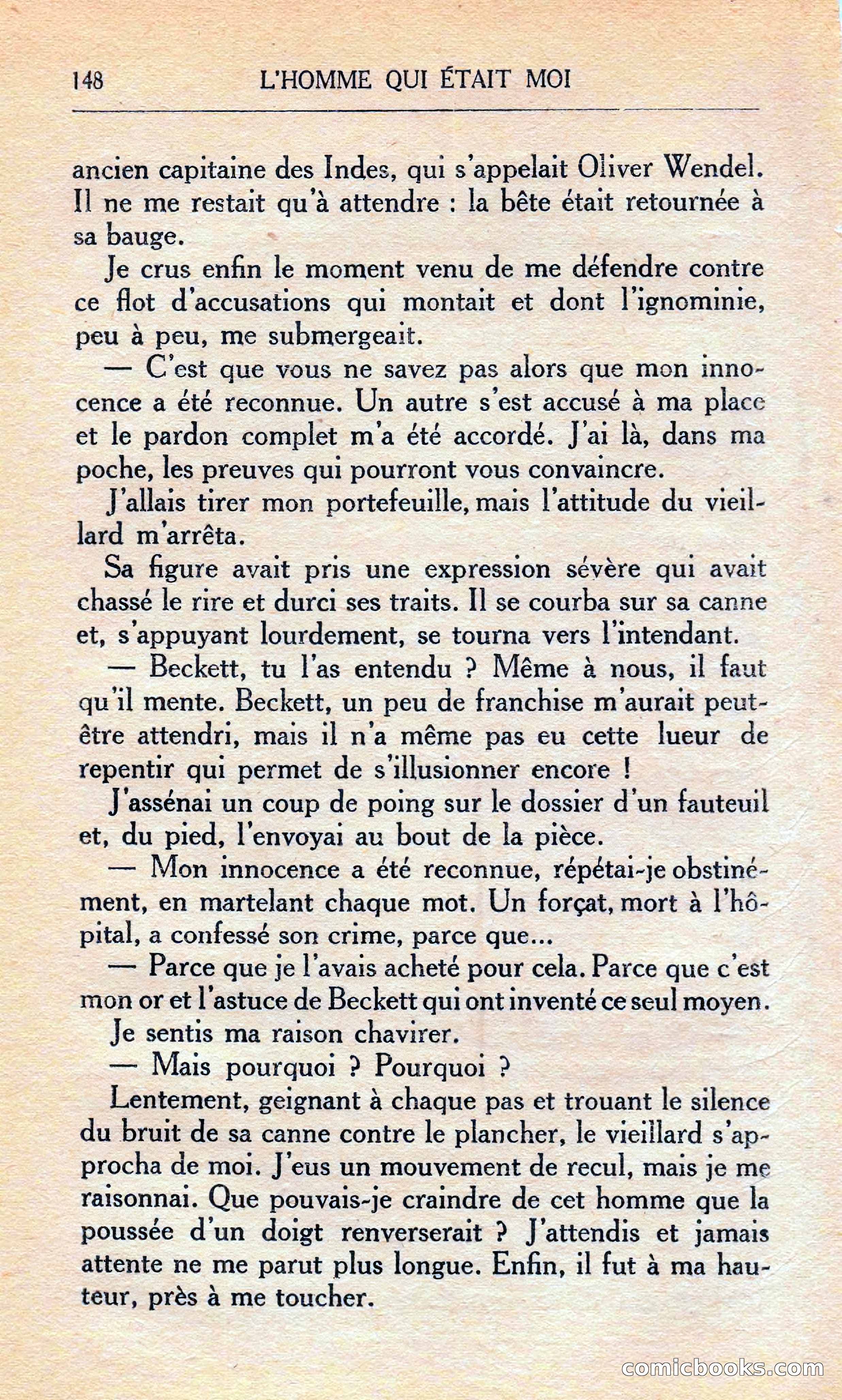 L'homme Qui Était Moi — page 154 of 309
