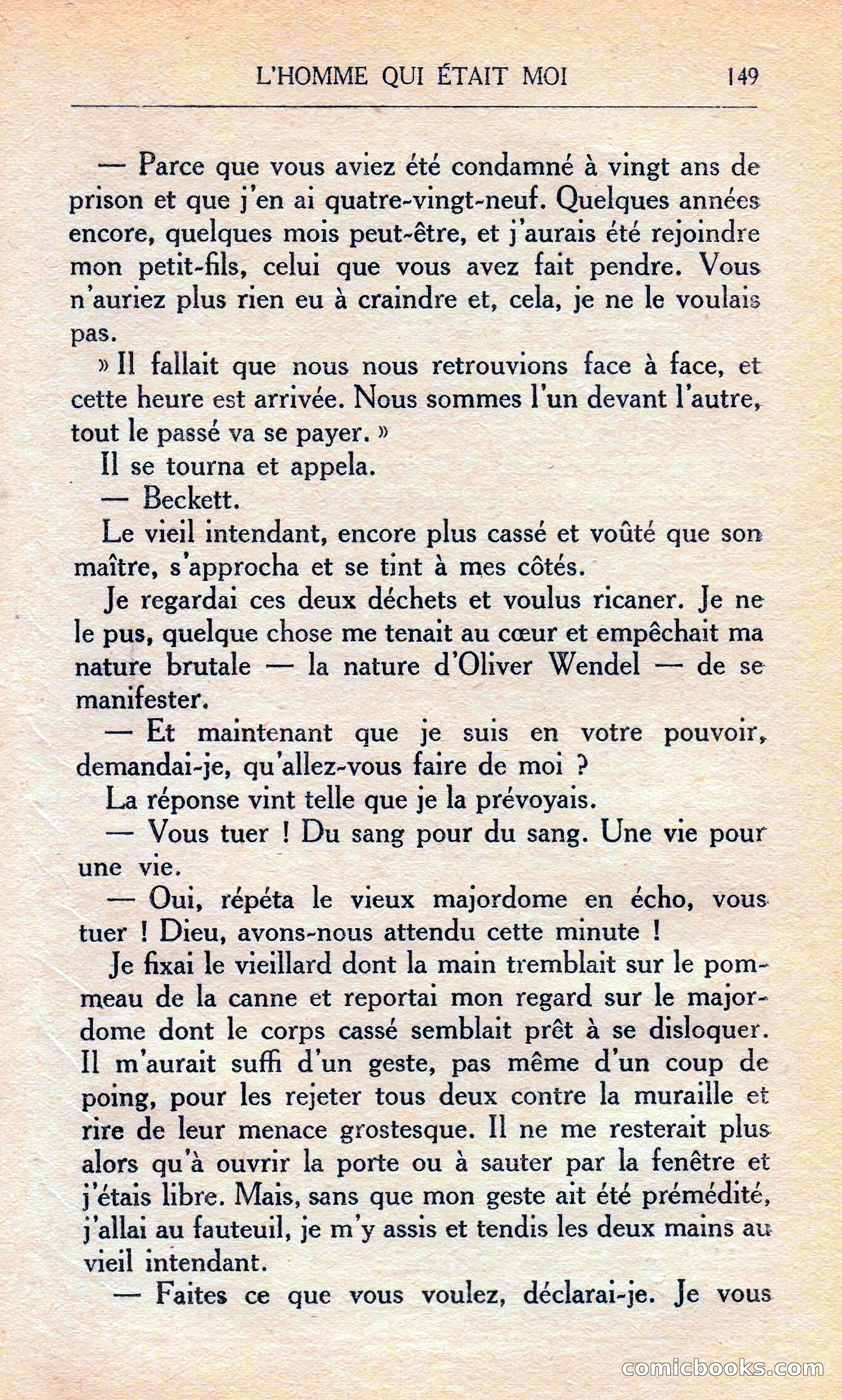 L'homme Qui Était Moi — page 155 of 309