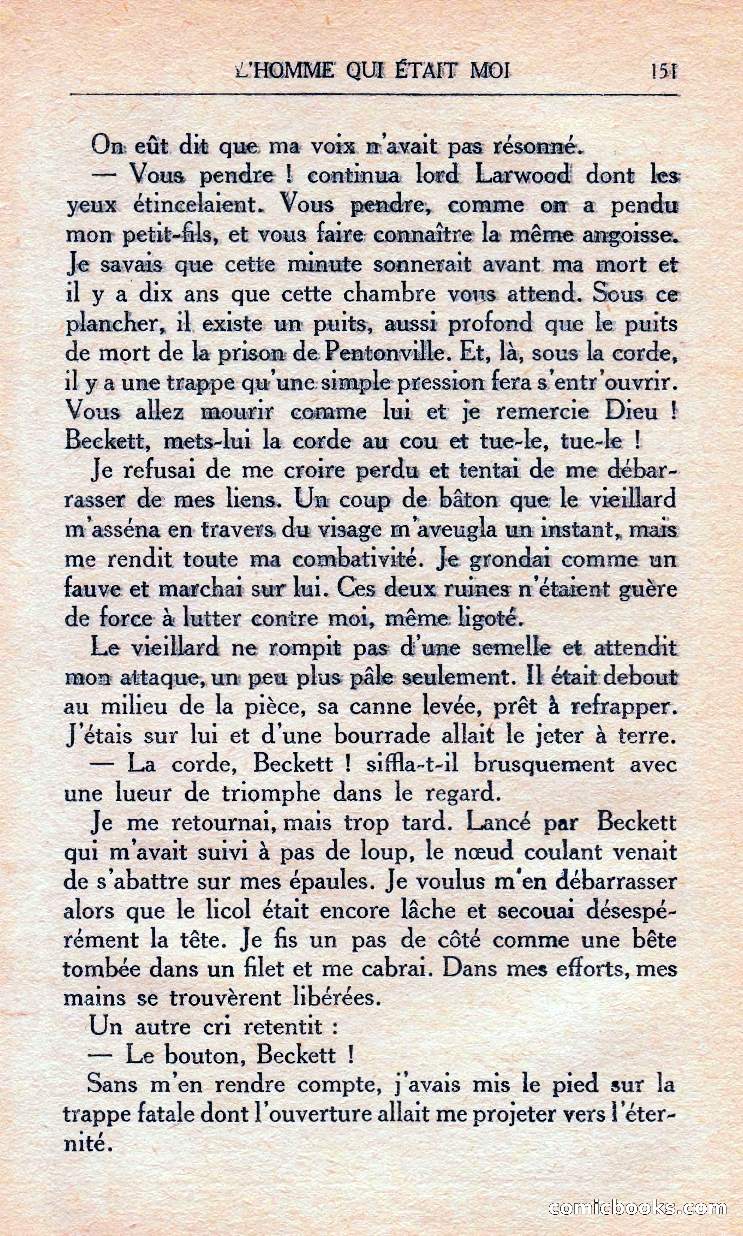 L'homme Qui Était Moi — page 157 of 309