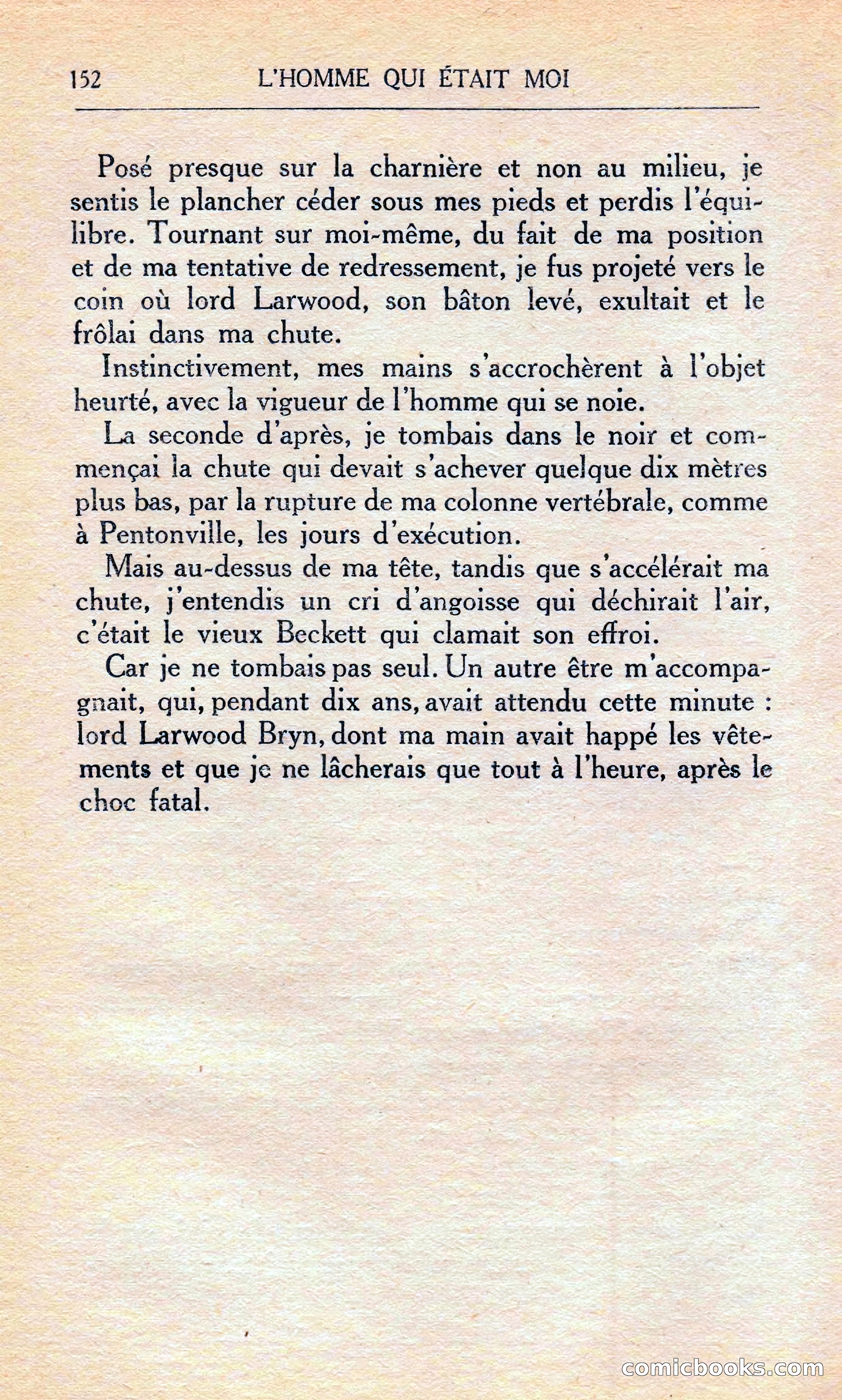 L'homme Qui Était Moi — page 158 of 309