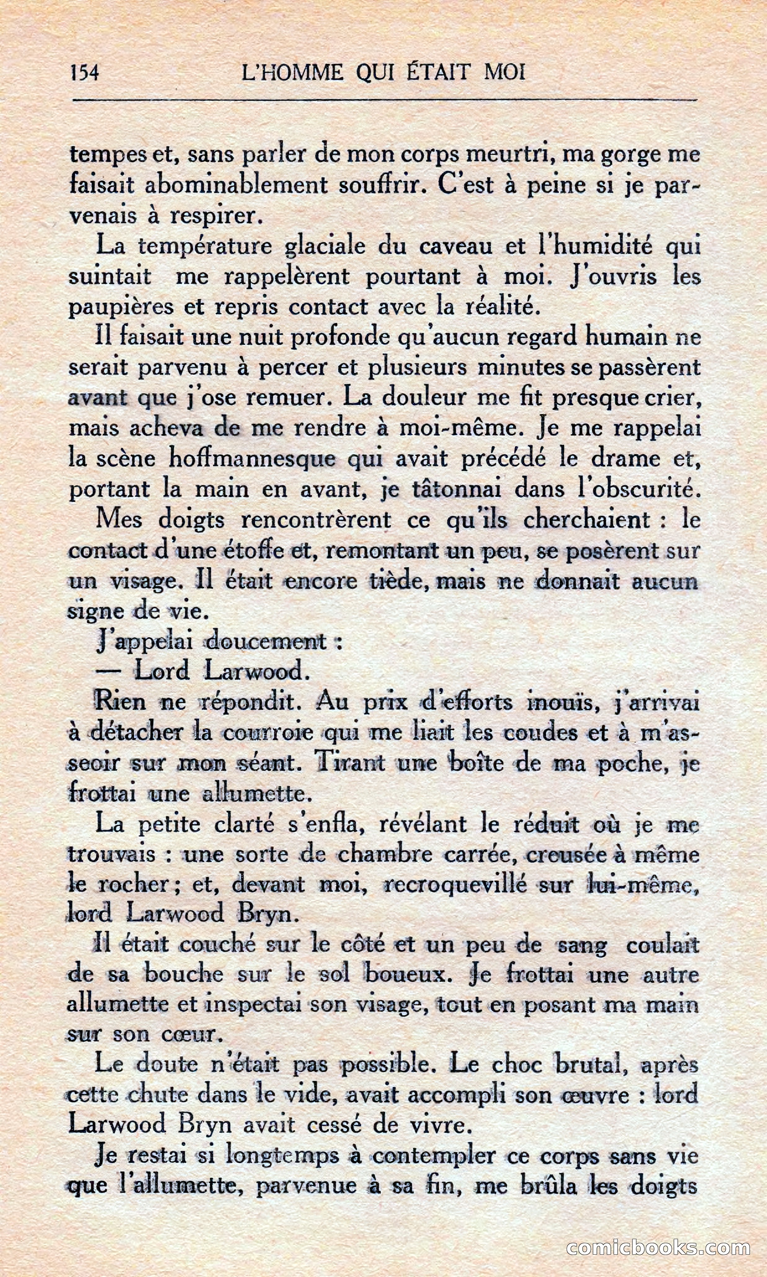 L'homme Qui Était Moi — page 160 of 309