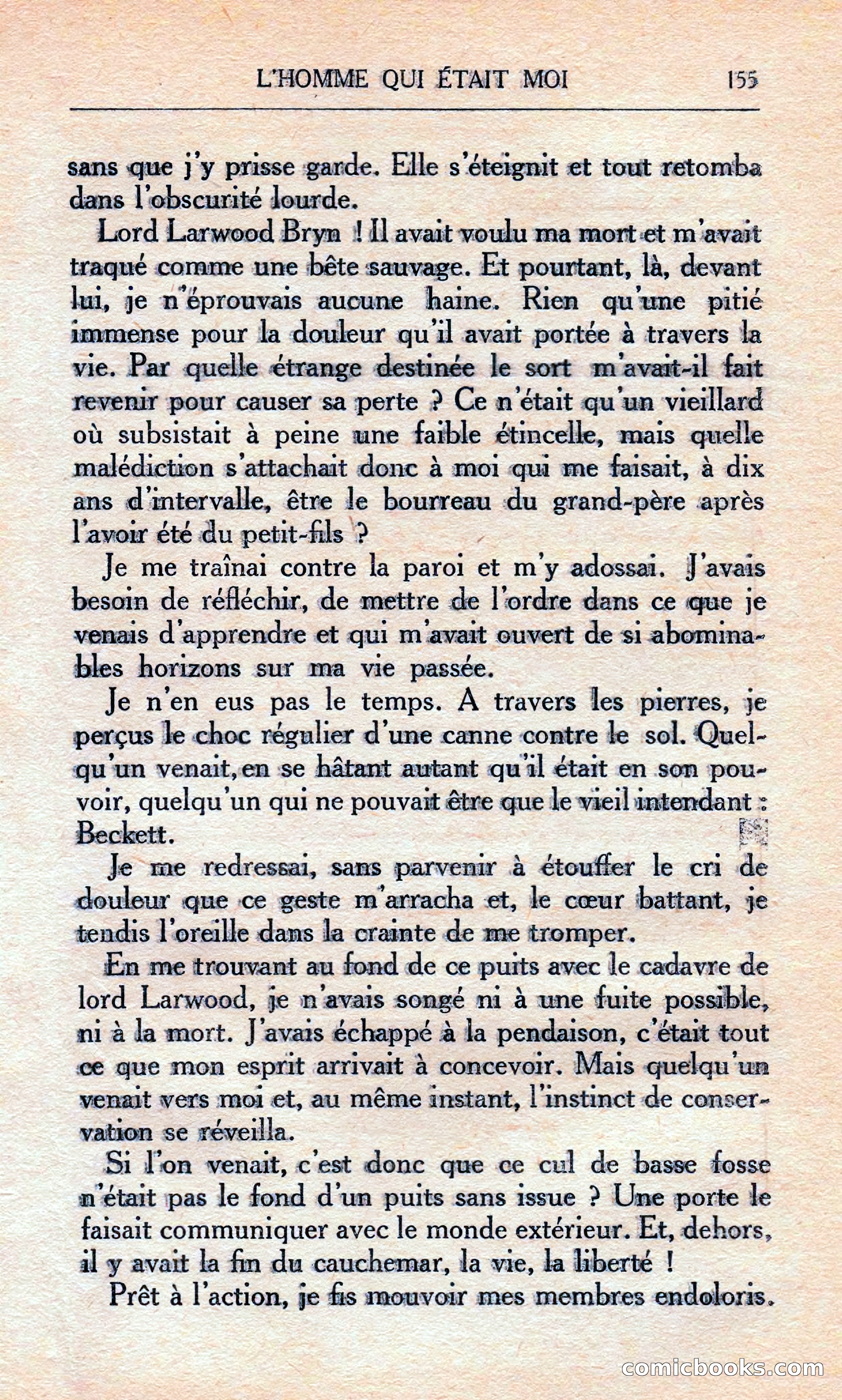 L'homme Qui Était Moi — page 161 of 309