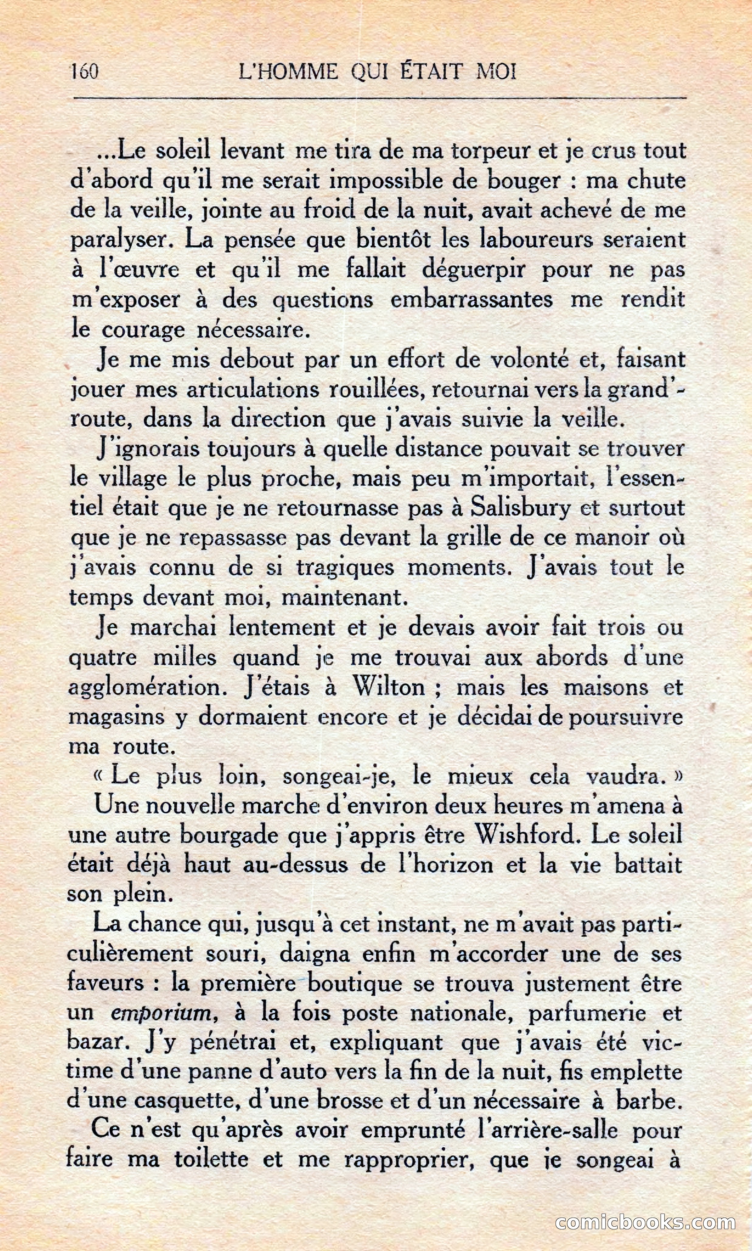 L'homme Qui Était Moi — page 166 of 309