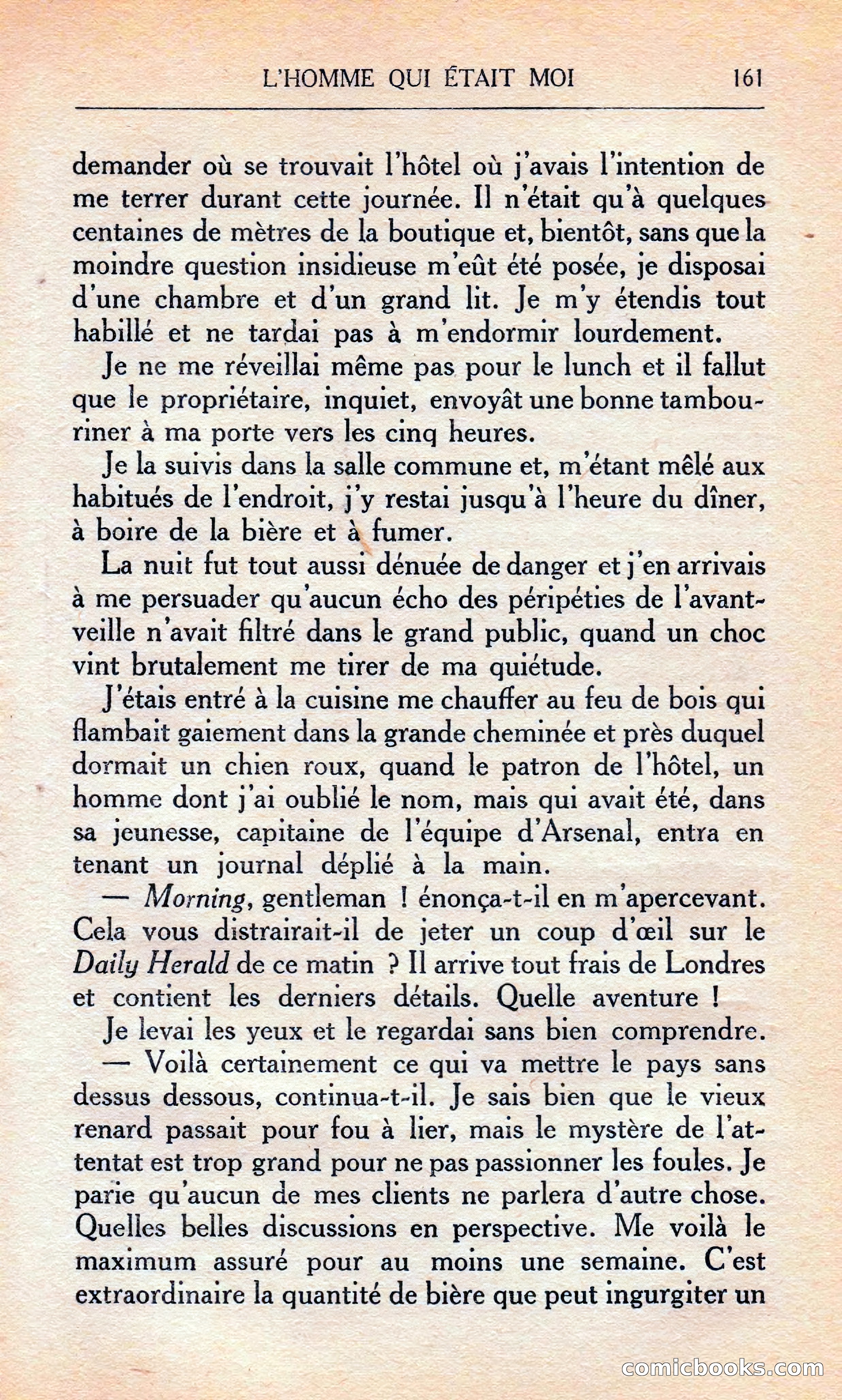 L'homme Qui Était Moi — page 167 of 309