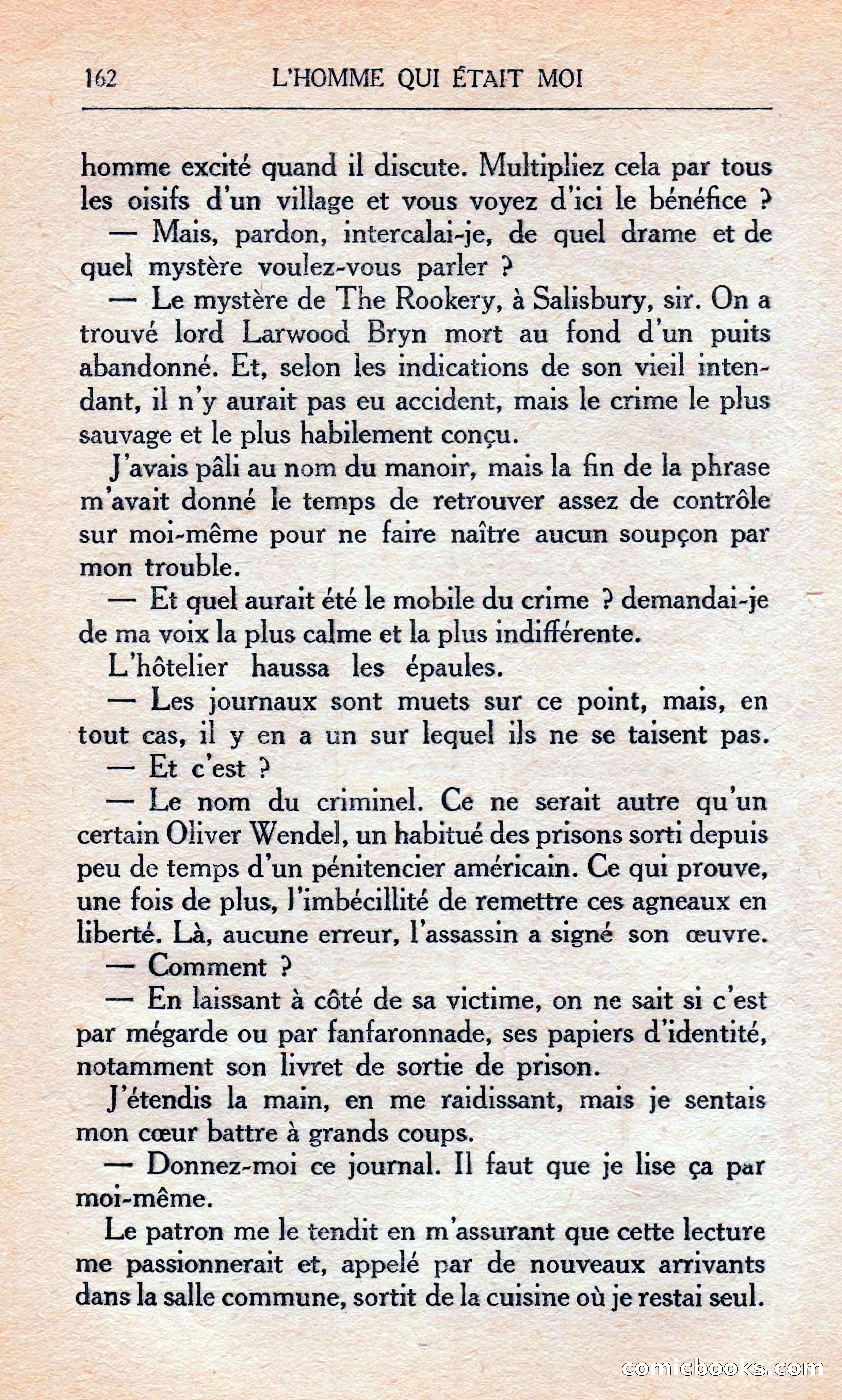 L'homme Qui Était Moi — page 168 of 309