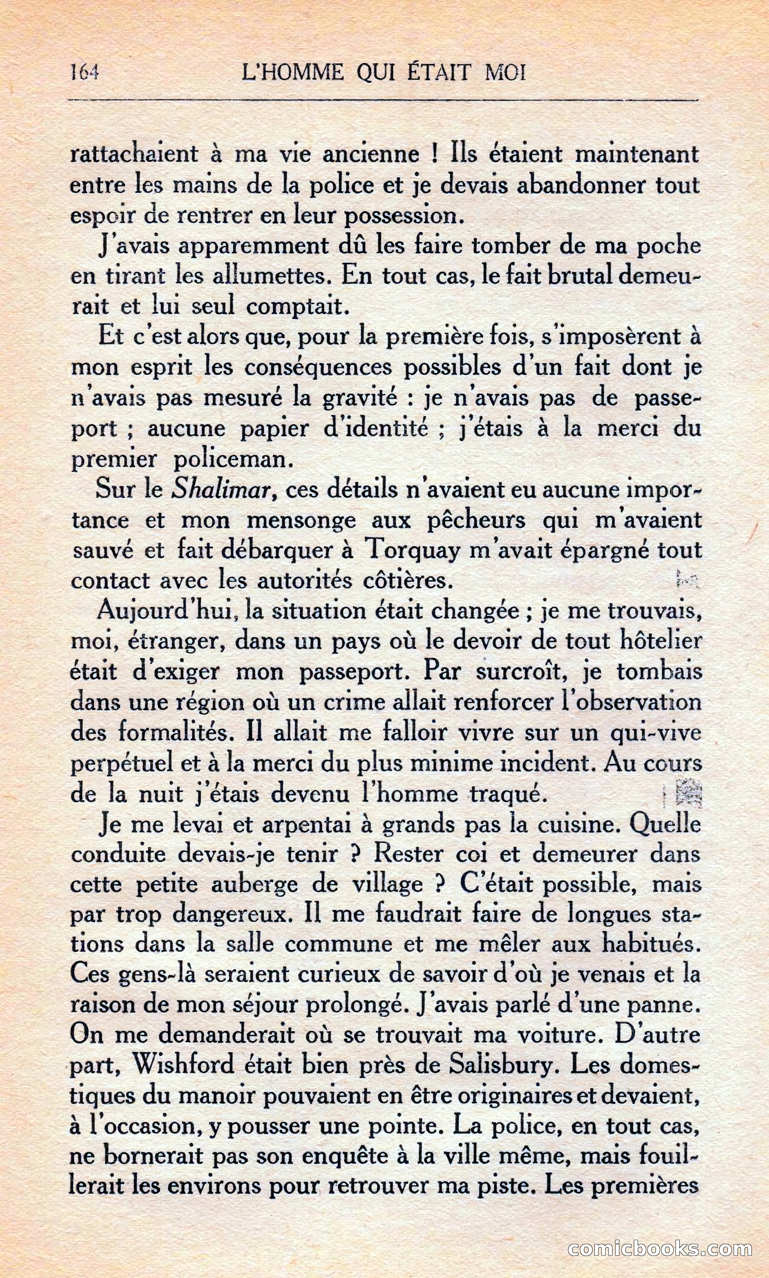 L'homme Qui Était Moi — page 170 of 309