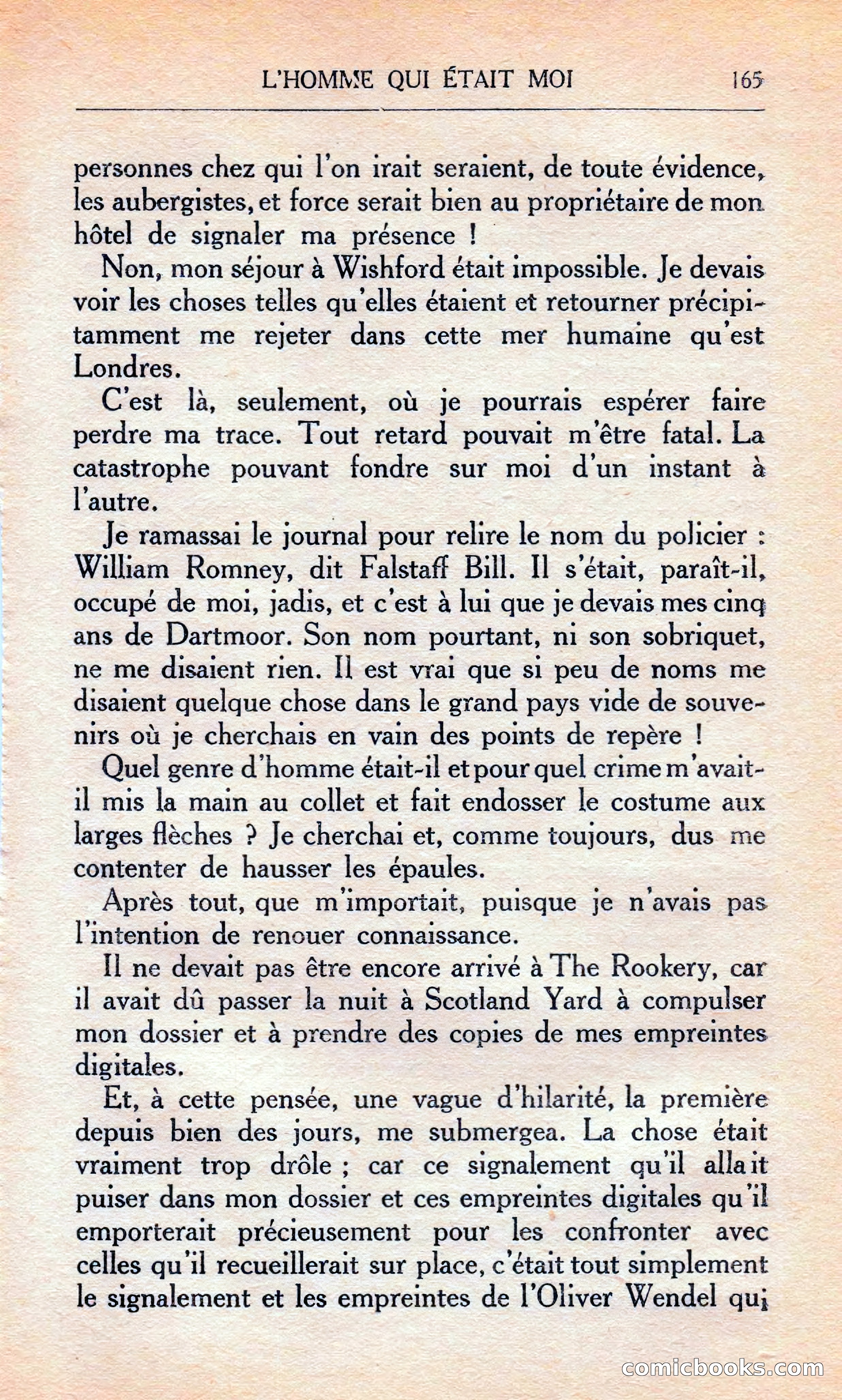 L'homme Qui Était Moi — page 171 of 309