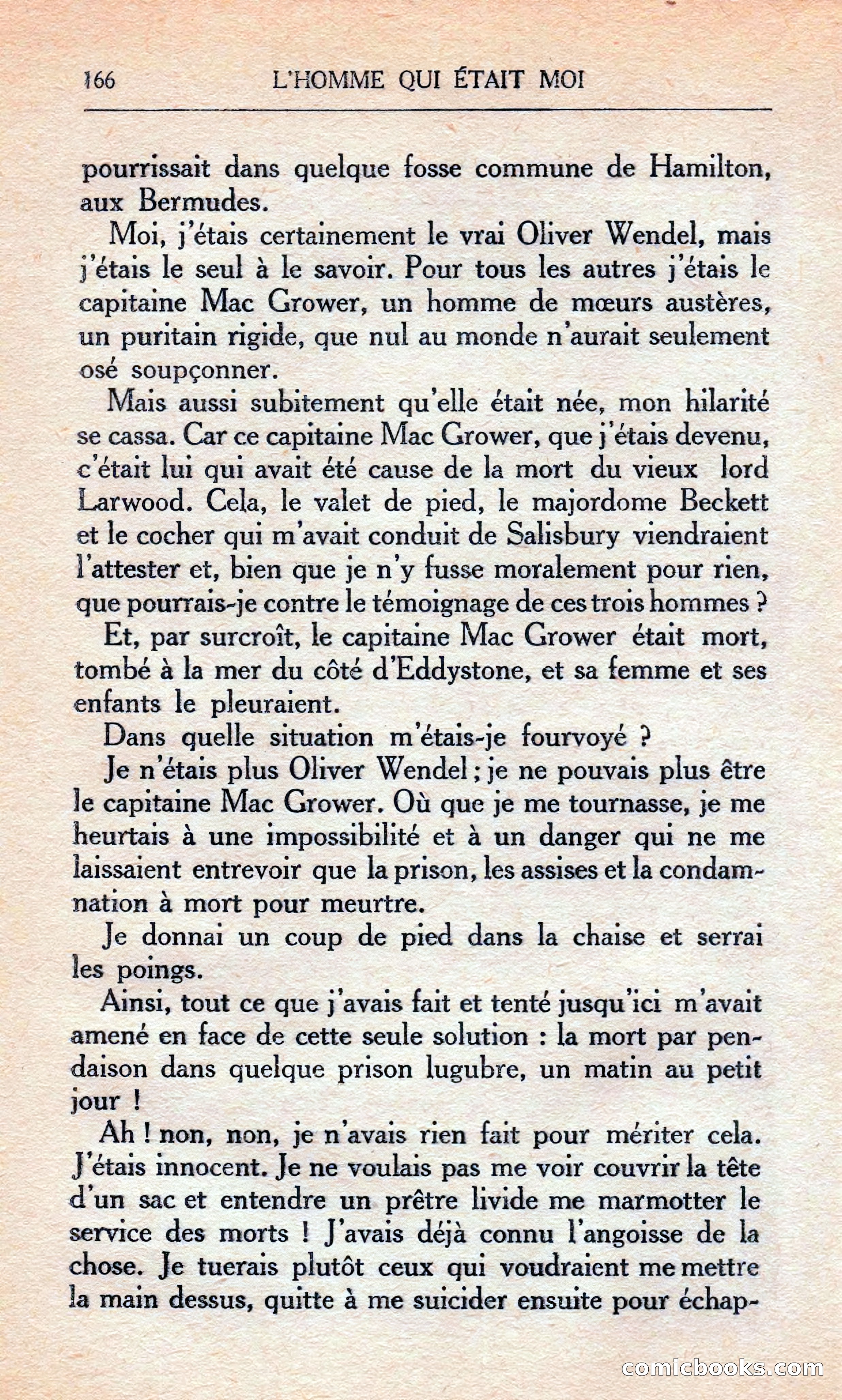 L'homme Qui Était Moi — page 172 of 309