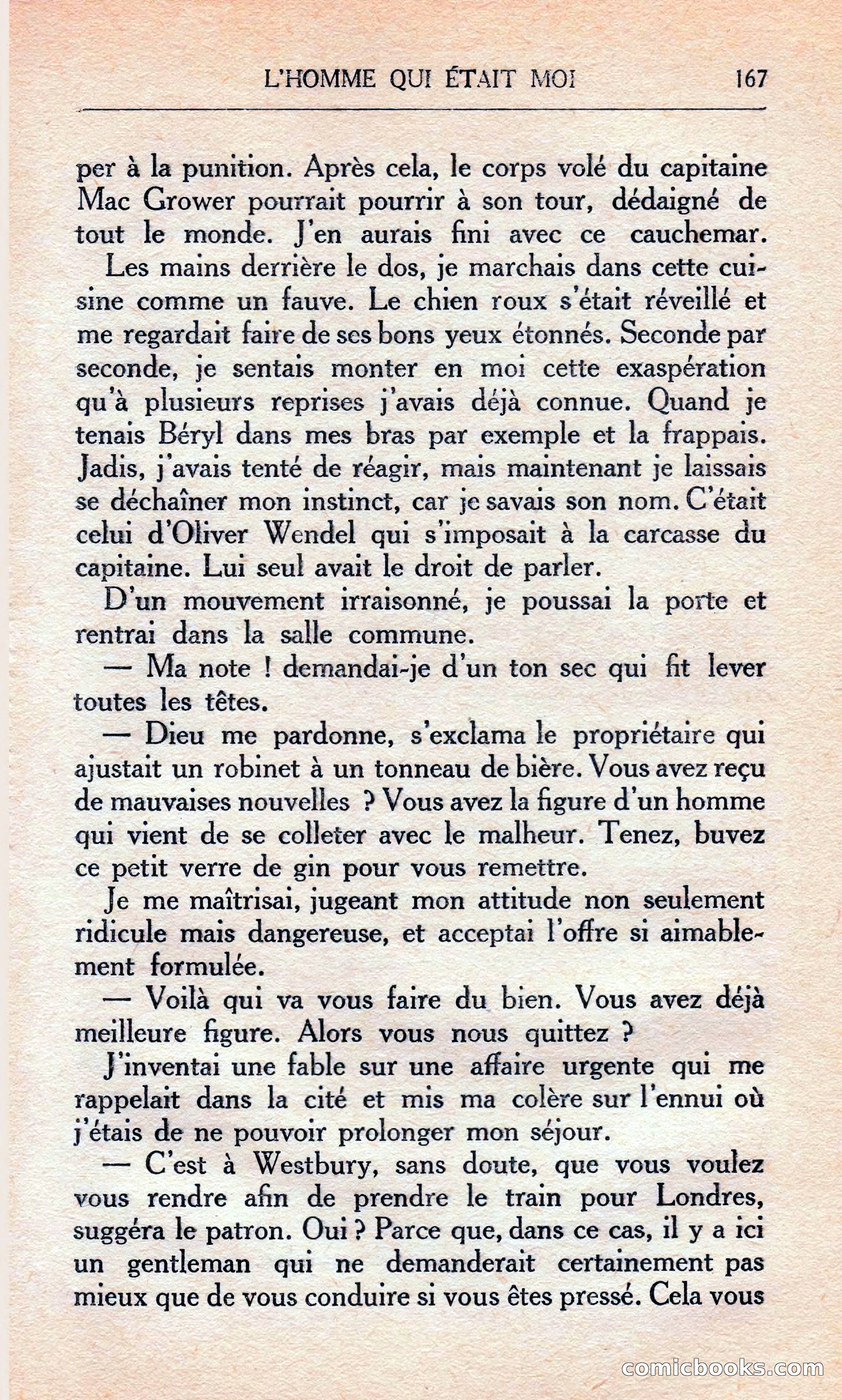 L'homme Qui Était Moi — page 173 of 309