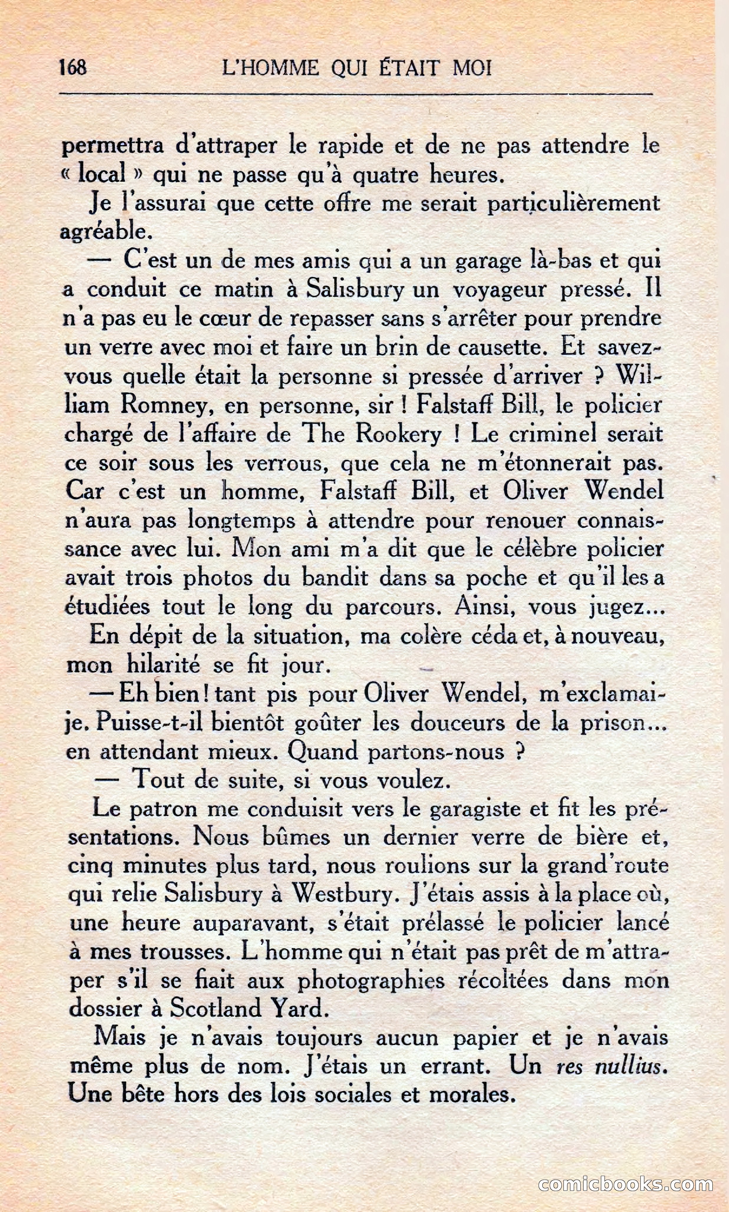 L'homme Qui Était Moi — page 174 of 309