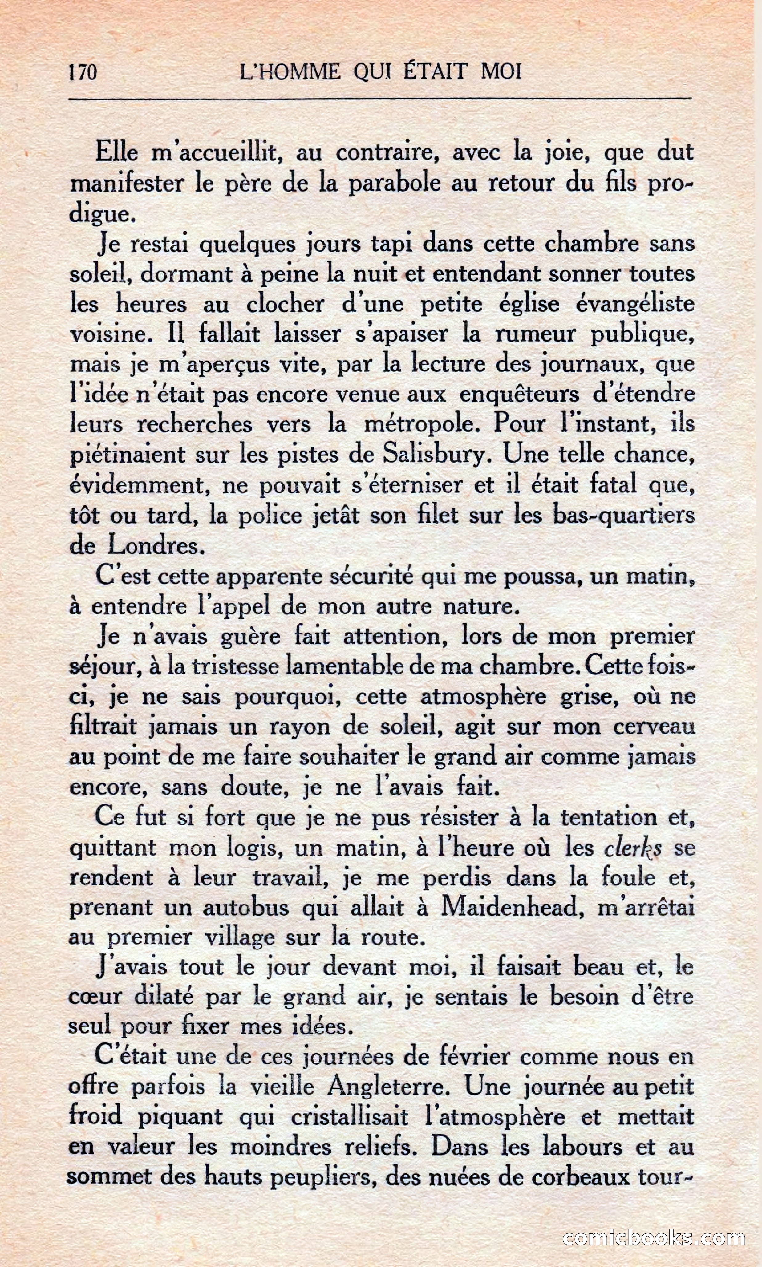 L'homme Qui Était Moi — page 176 of 309
