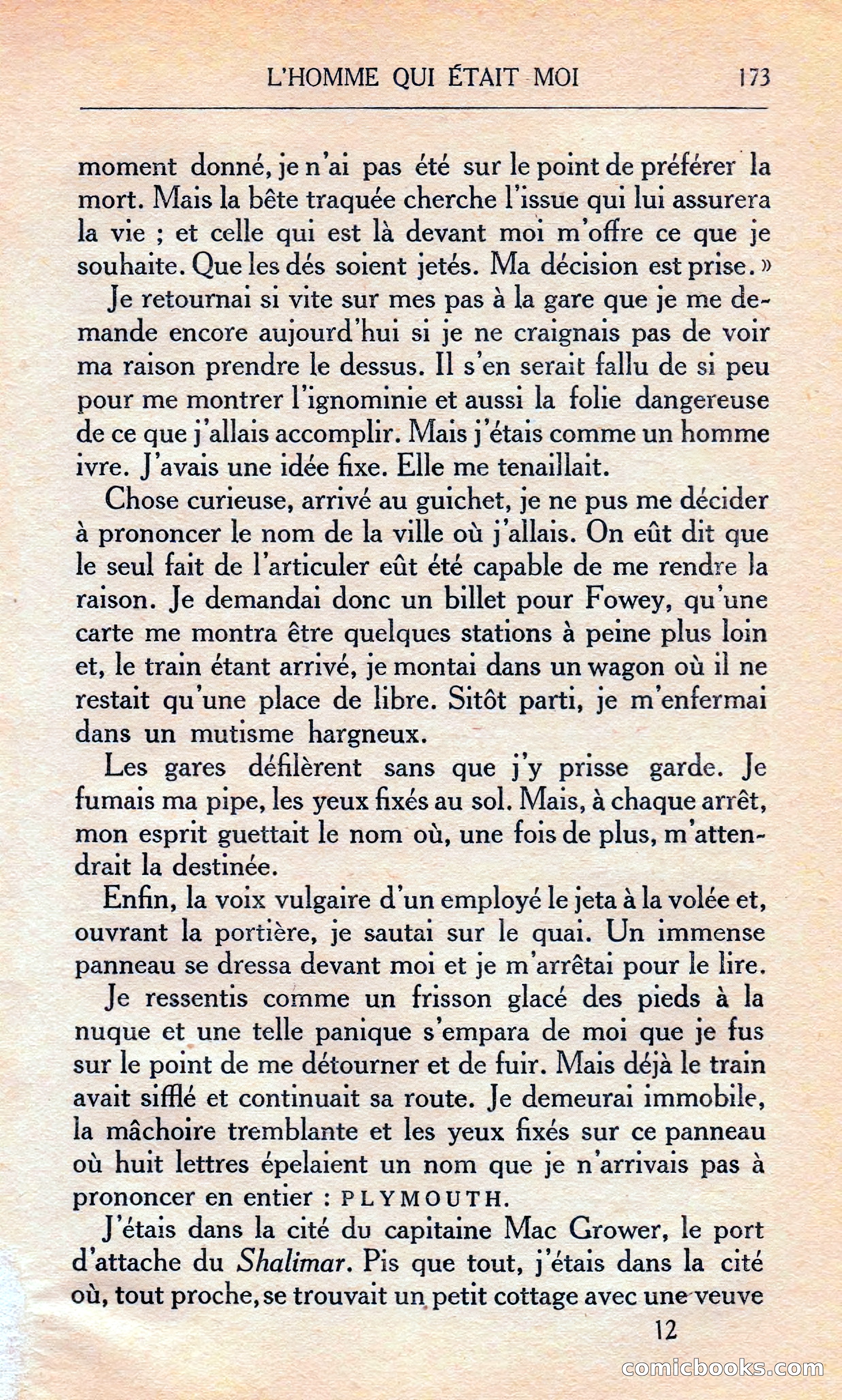 L'homme Qui Était Moi — page 179 of 309