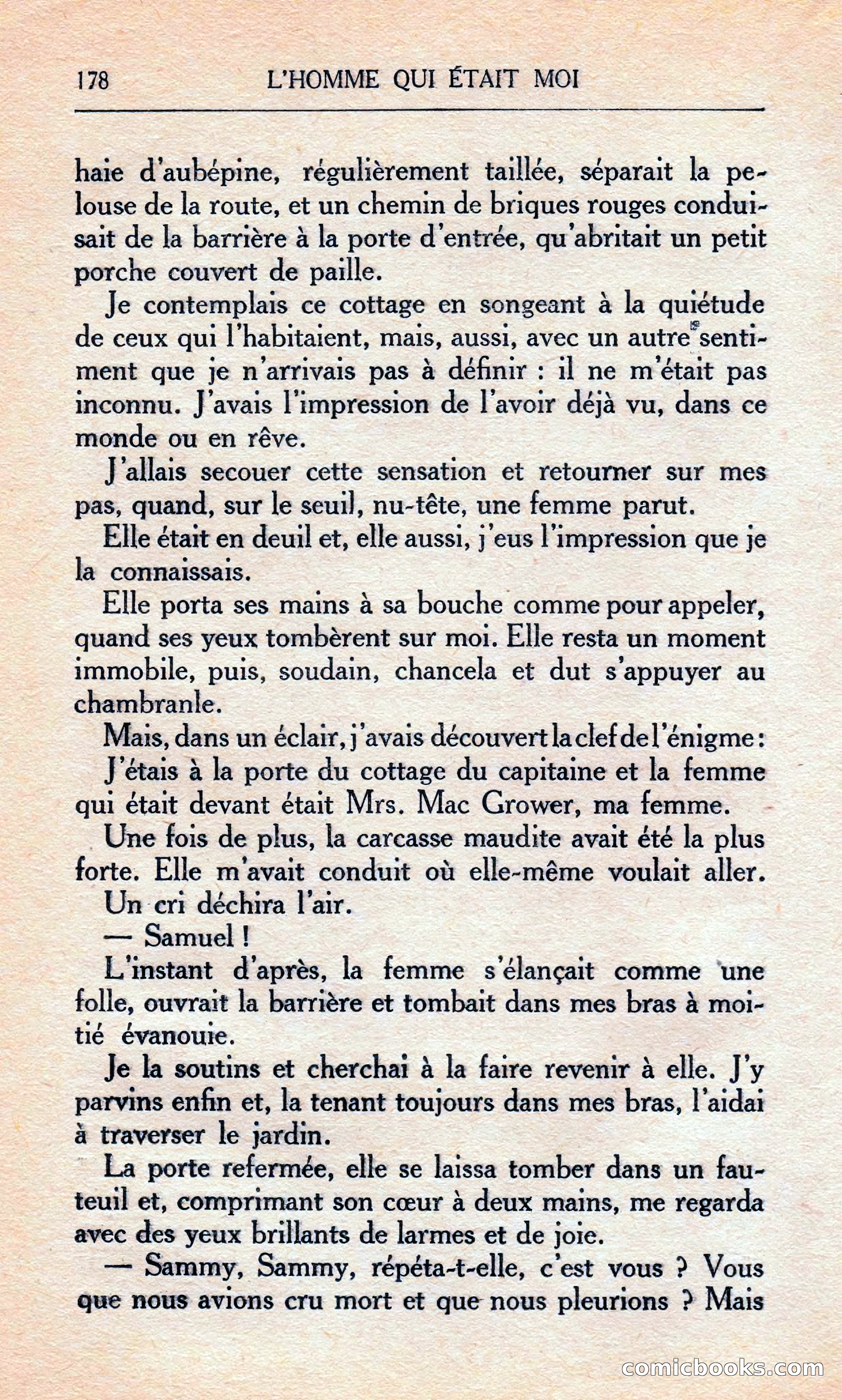 L'homme Qui Était Moi — page 184 of 309
