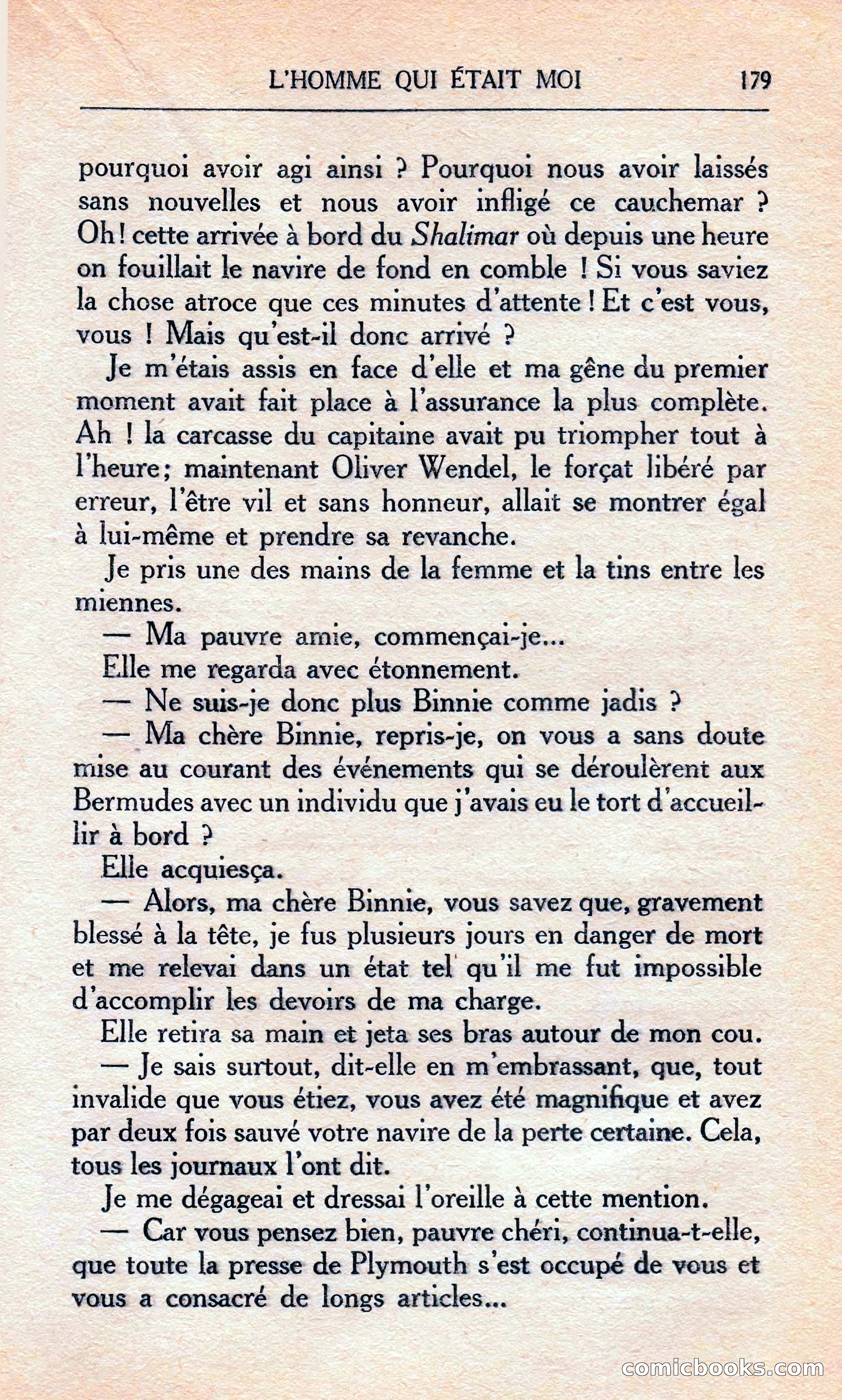 L'homme Qui Était Moi — page 185 of 309