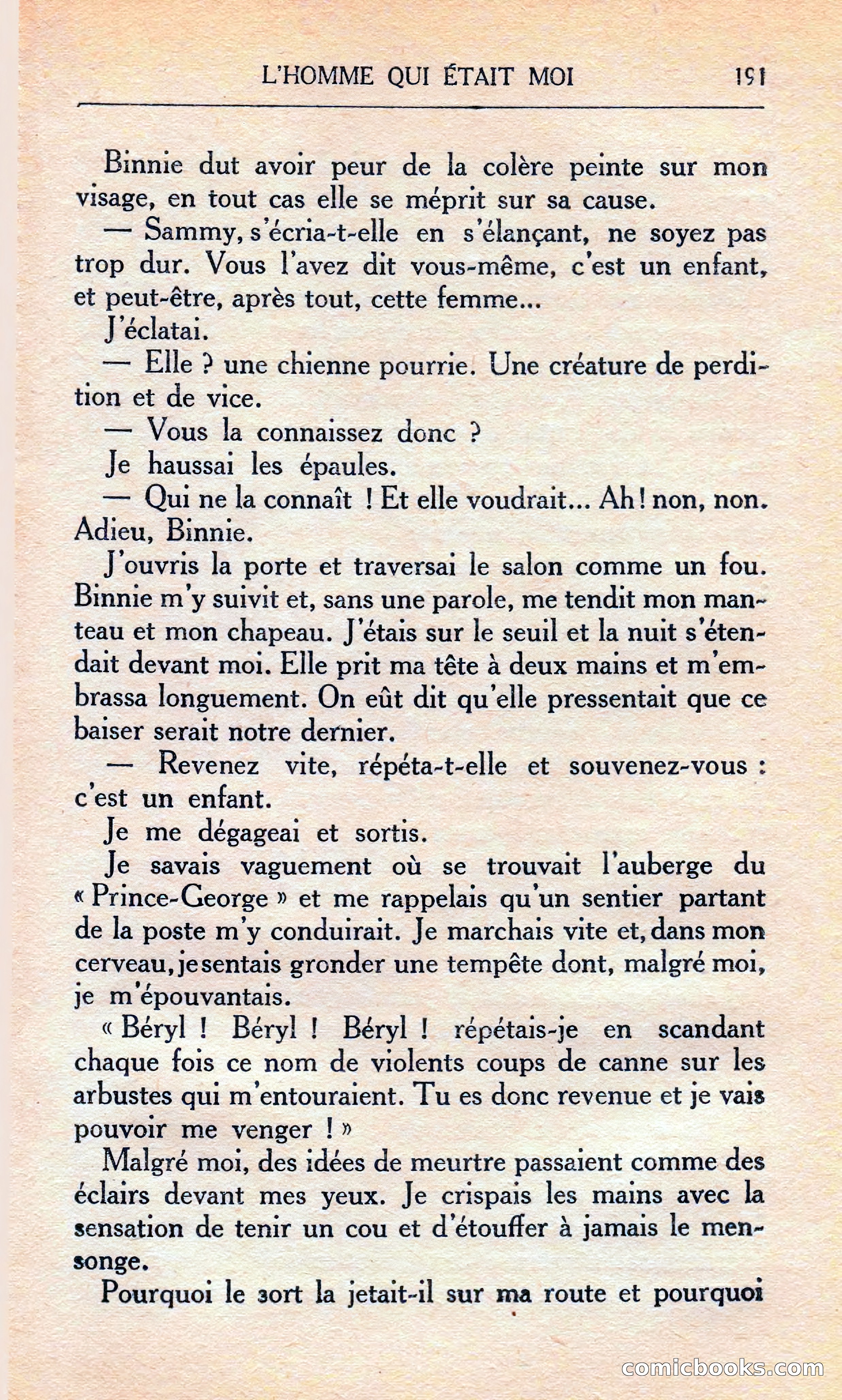 L'homme Qui Était Moi — page 197 of 309