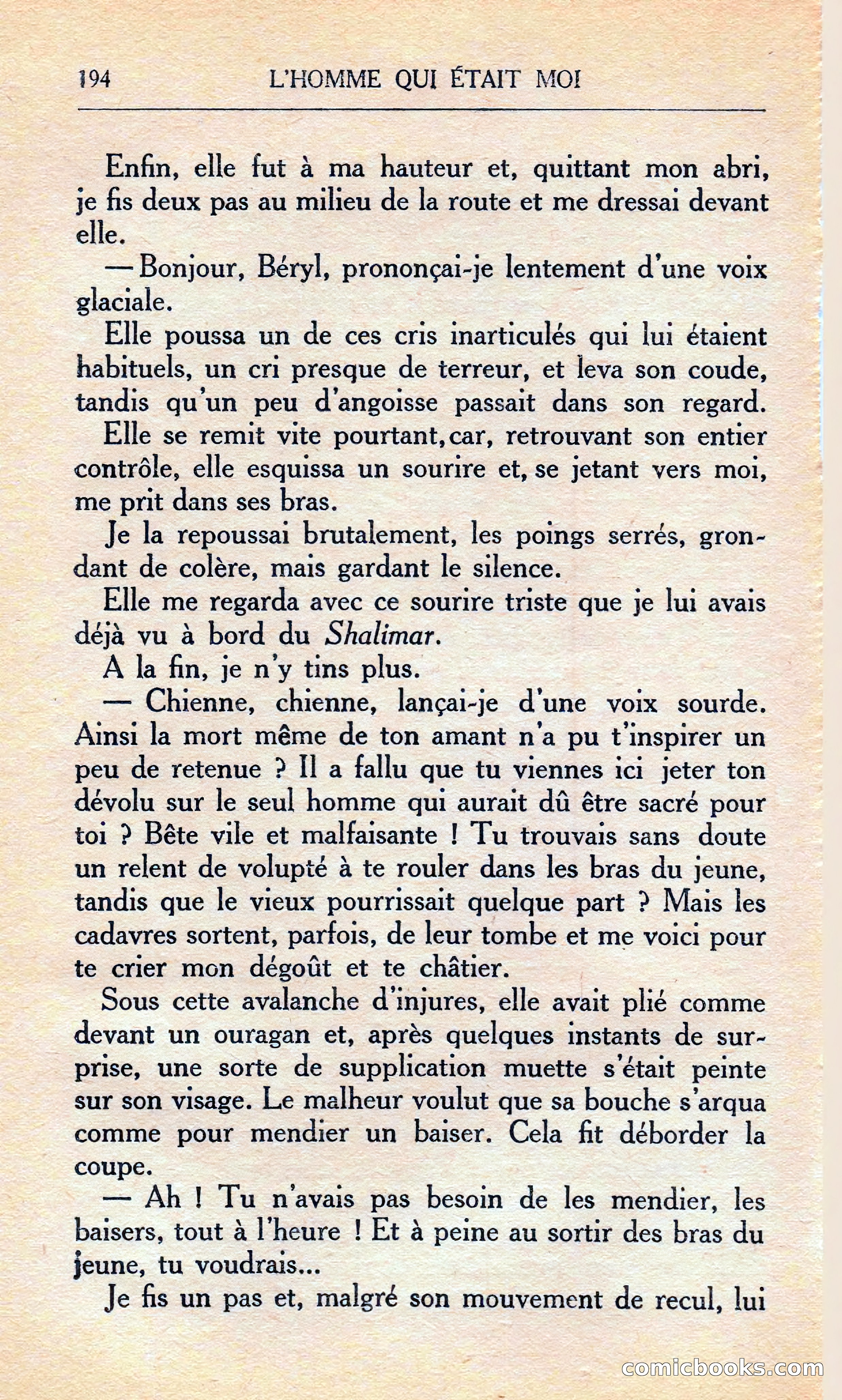 L'homme Qui Était Moi — page 200 of 309
