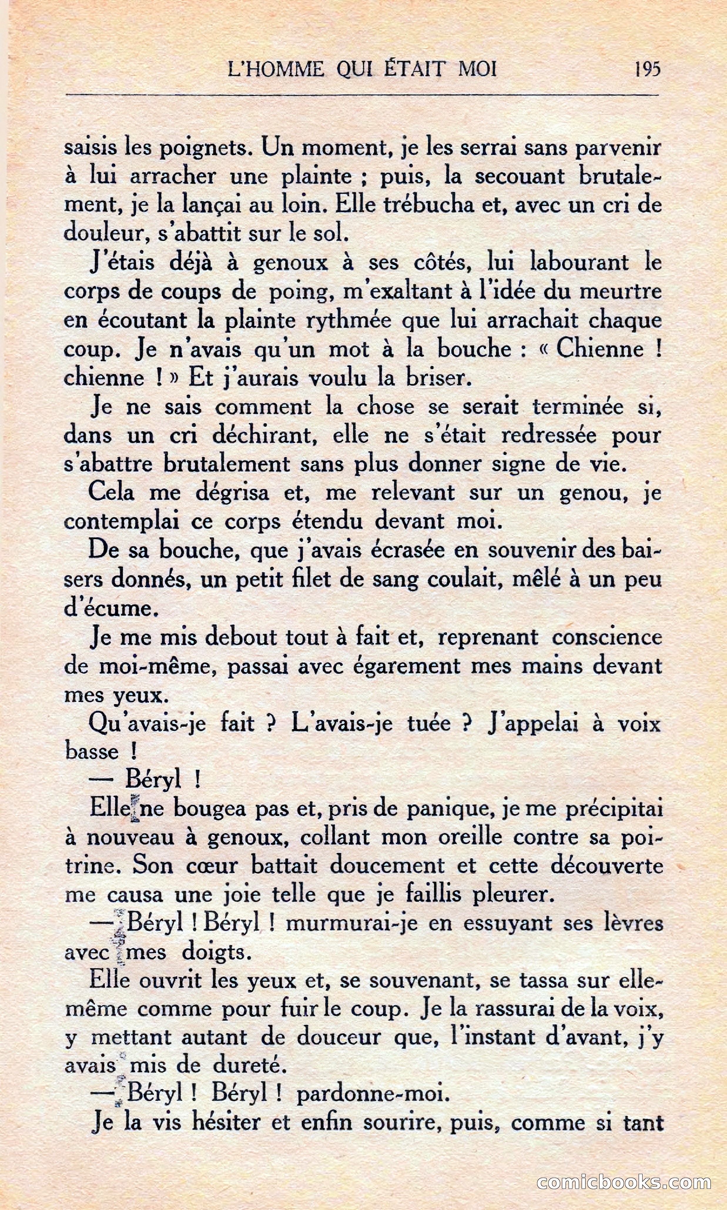 L'homme Qui Était Moi — page 201 of 309
