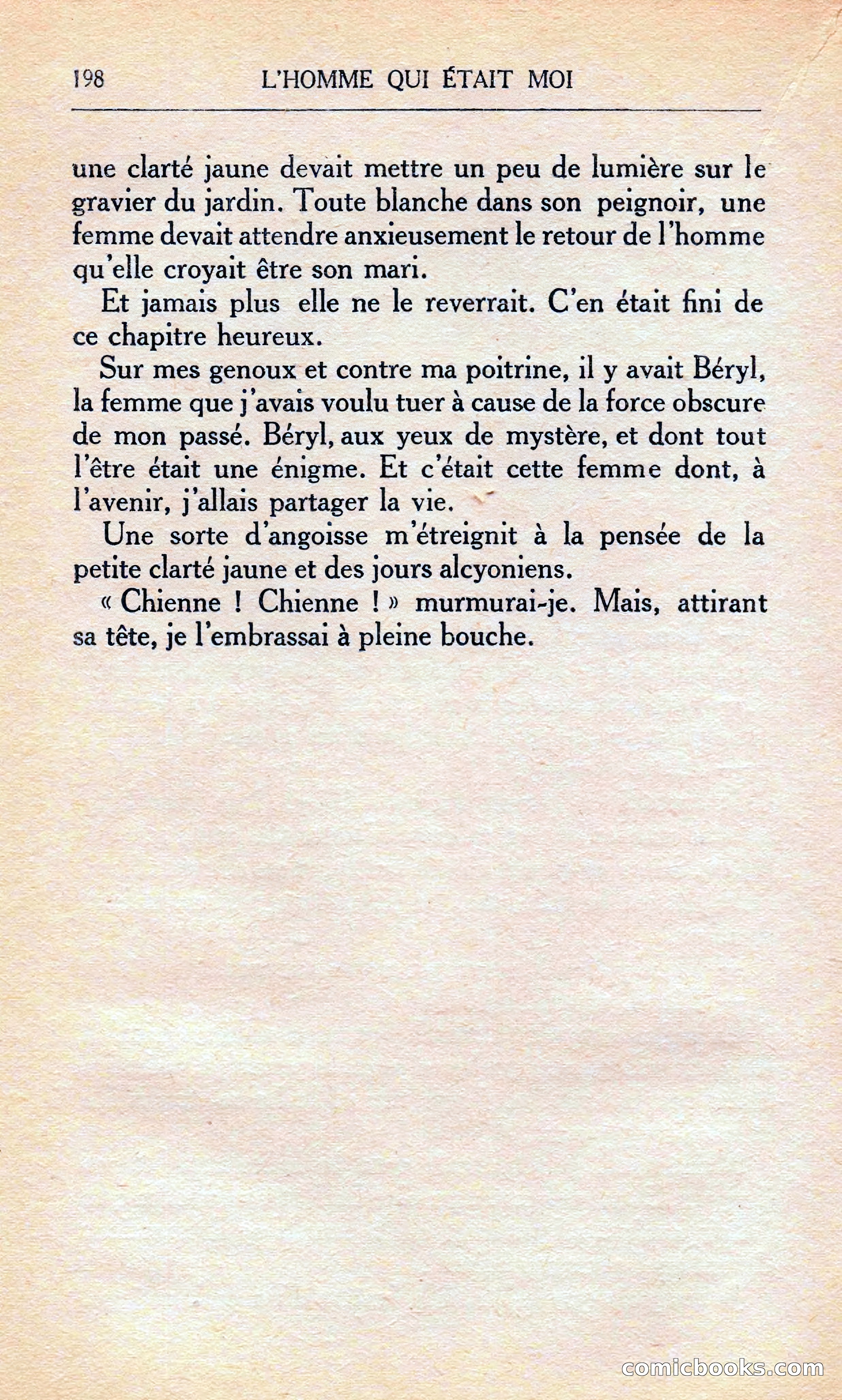 L'homme Qui Était Moi — page 204 of 309