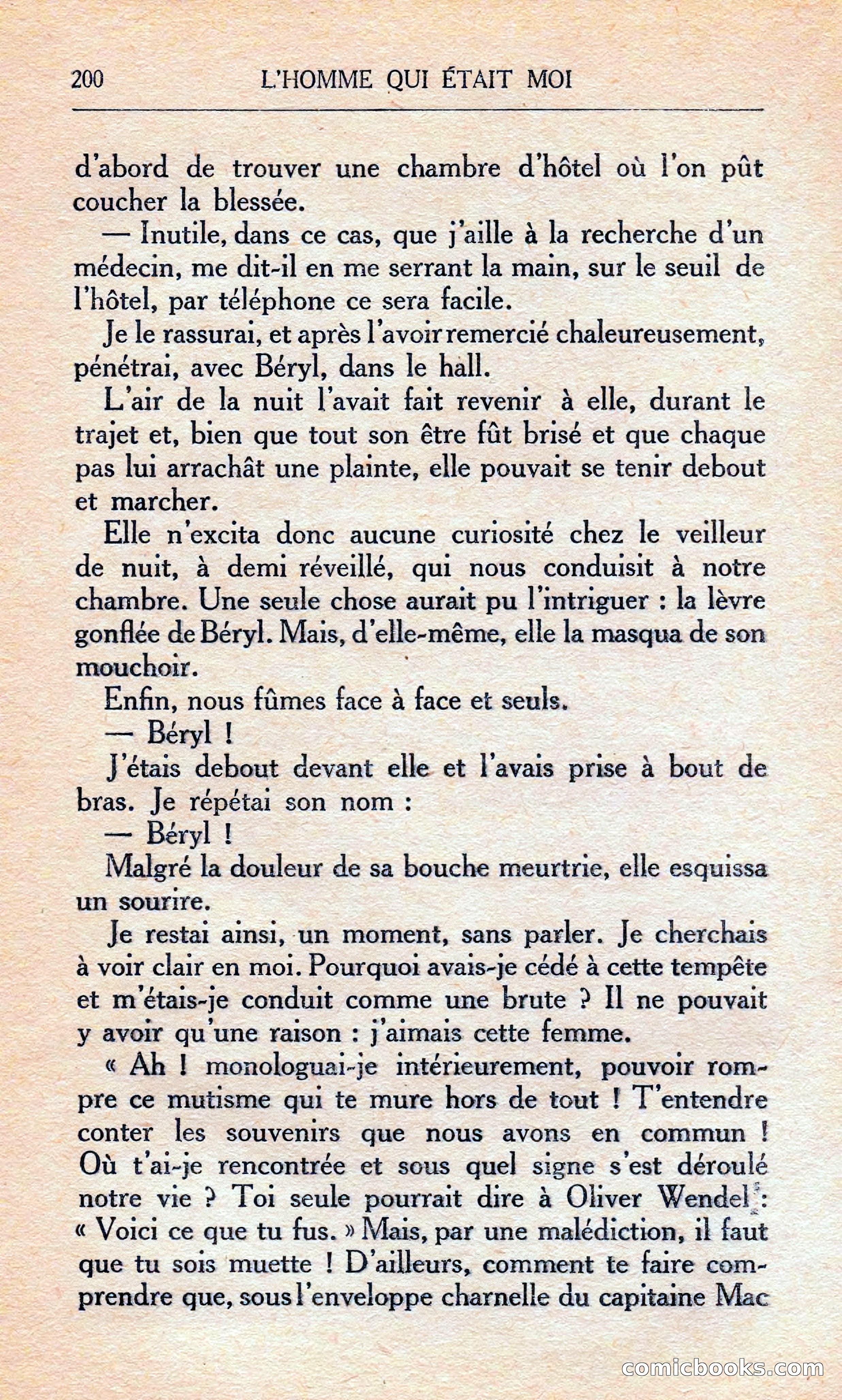 L'homme Qui Était Moi — page 206 of 309