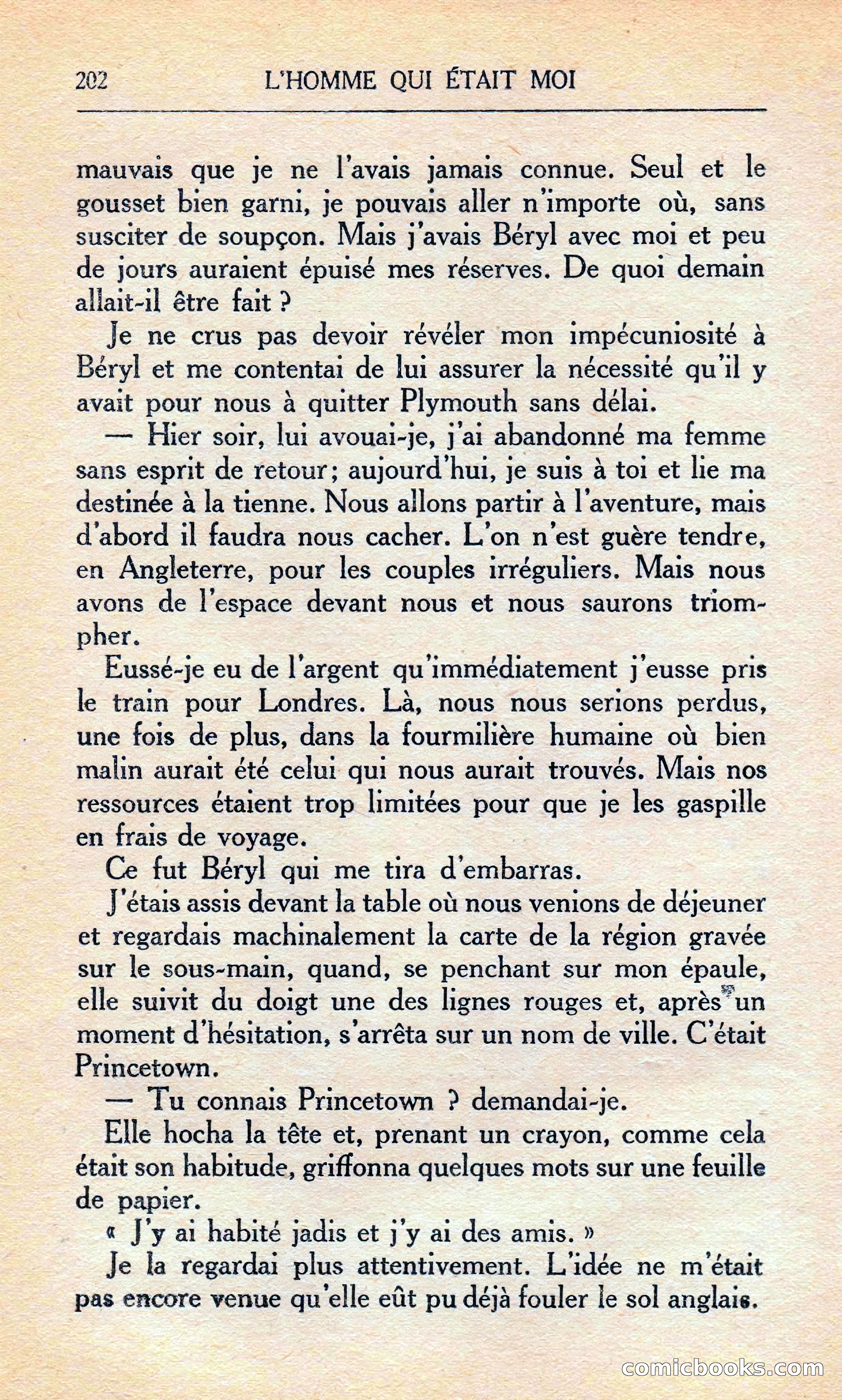 L'homme Qui Était Moi — page 208 of 309